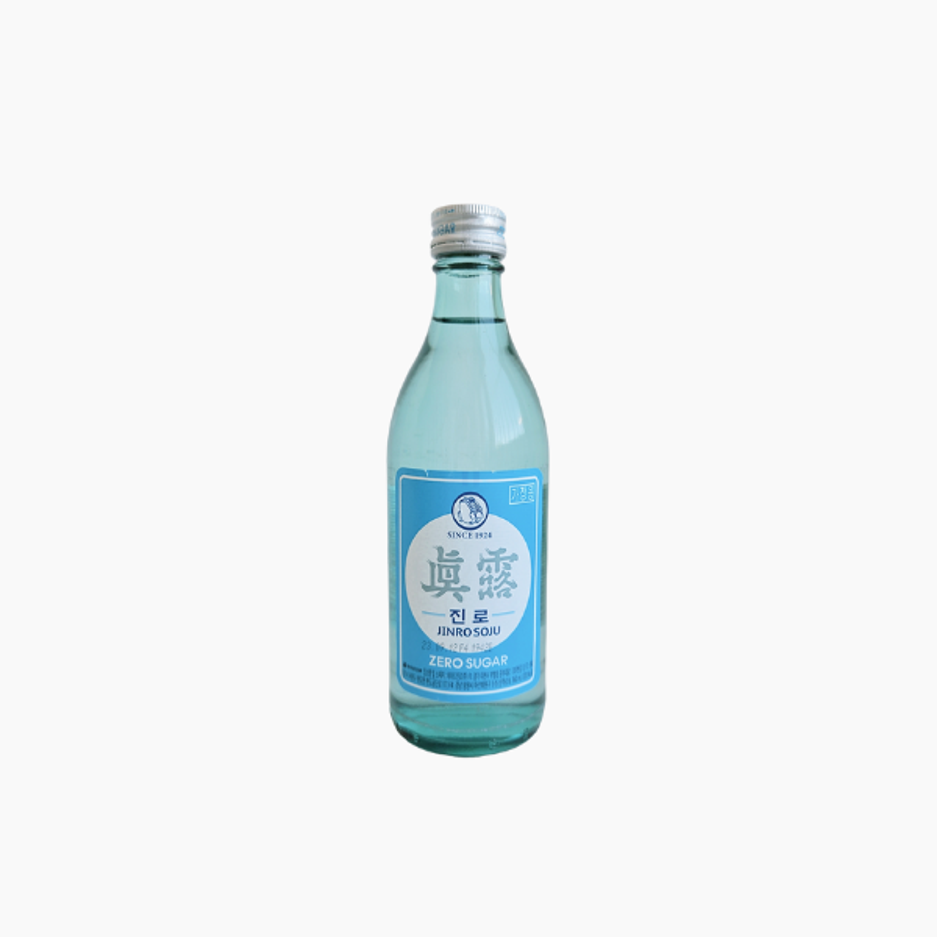 JINRO Retro Soju Zero: Koreanischer Soju Genuss ohne Zucker, 16% Alc. 360ml