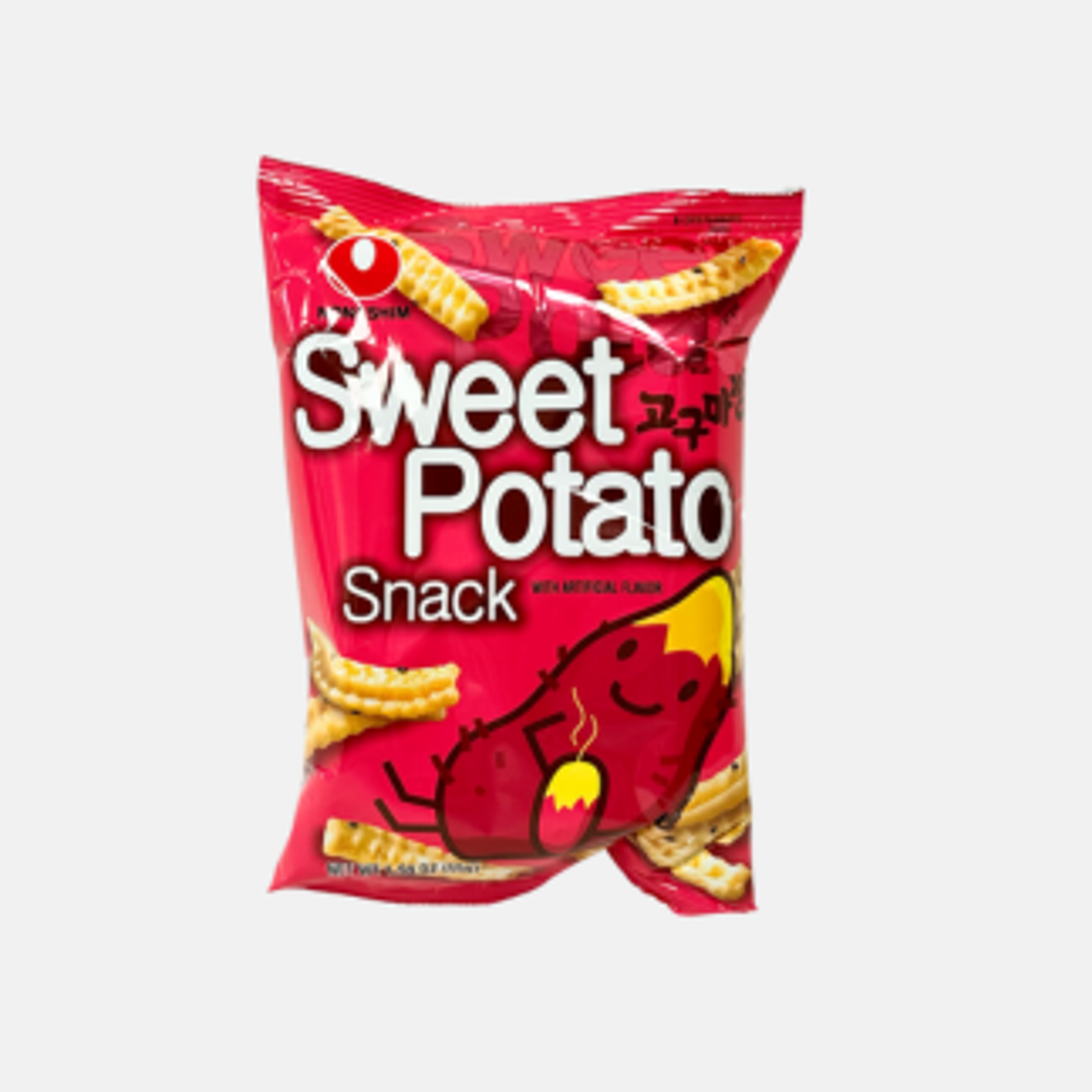 NONGSHIM Sweet Potato Snack 55g - Crunchy Snack with Sweet Flavor