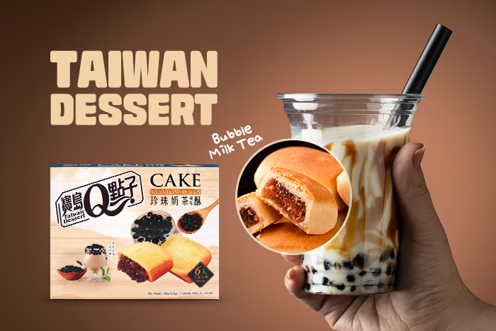 Taiwan Dessert Bubble Milk Tea Cake - Dein neuer Lieblingskuchen