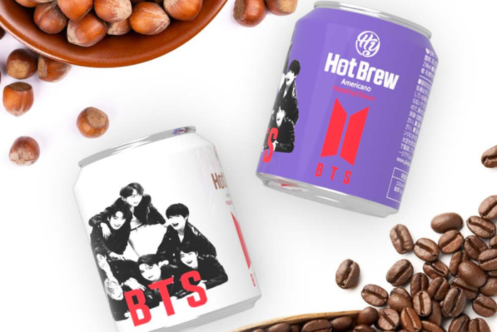 BTS Hot Brew Americano-Haselnusskaffee