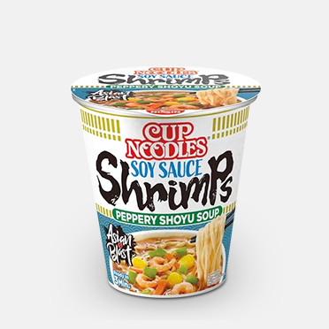 Nissin Cup Noodles Sojasauce Shrimps 63g - Jetzt genießen und probieren
