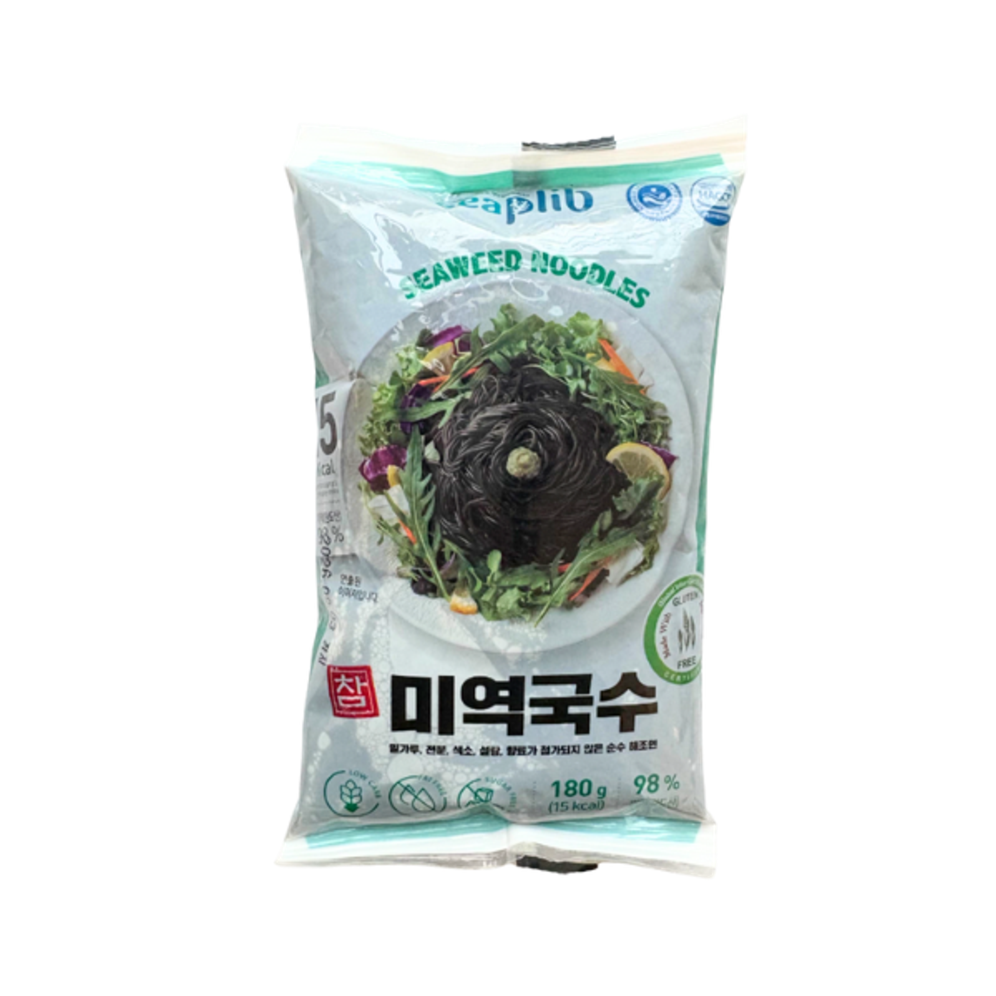  Algen-Nudeln 180g | Low-Carb, kalorienarm & sofort verzehrfertig