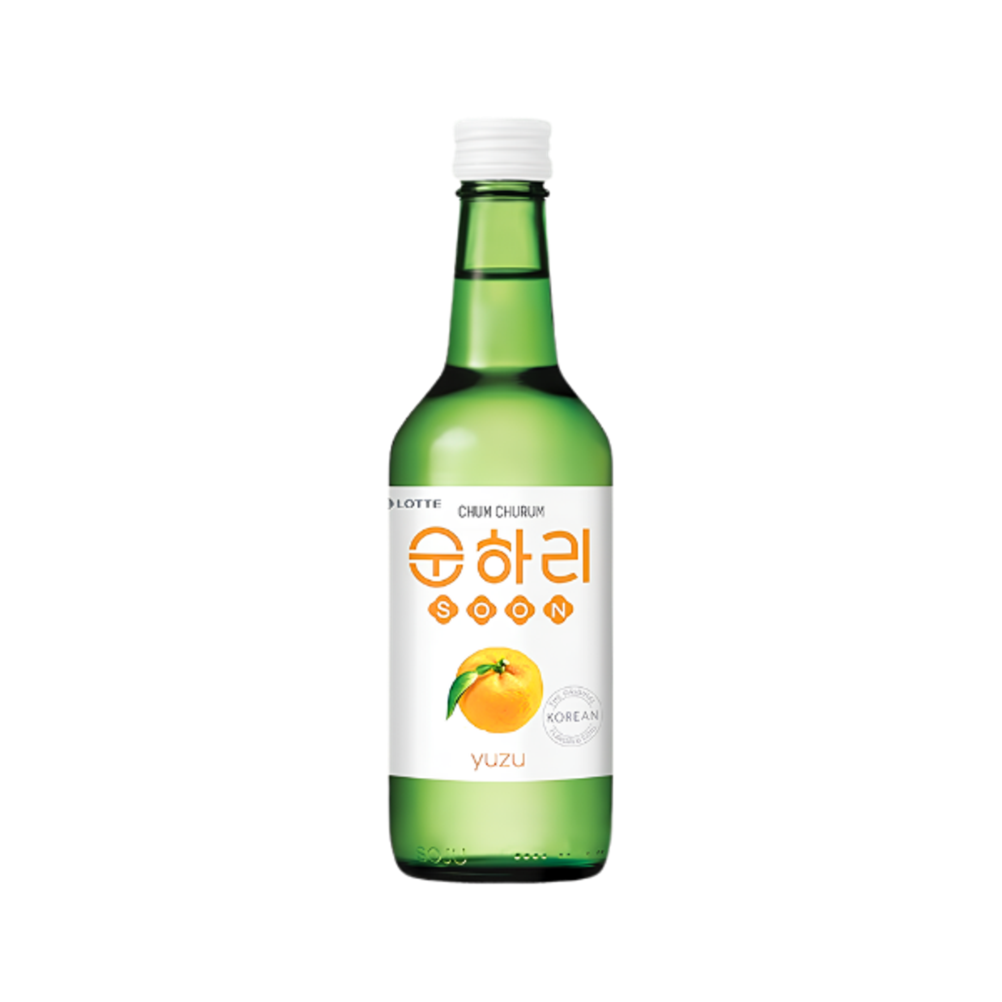 LOTTE CHILSUNG SoonHari Yuzu Soju 350 ml | Koreanische Spirituose