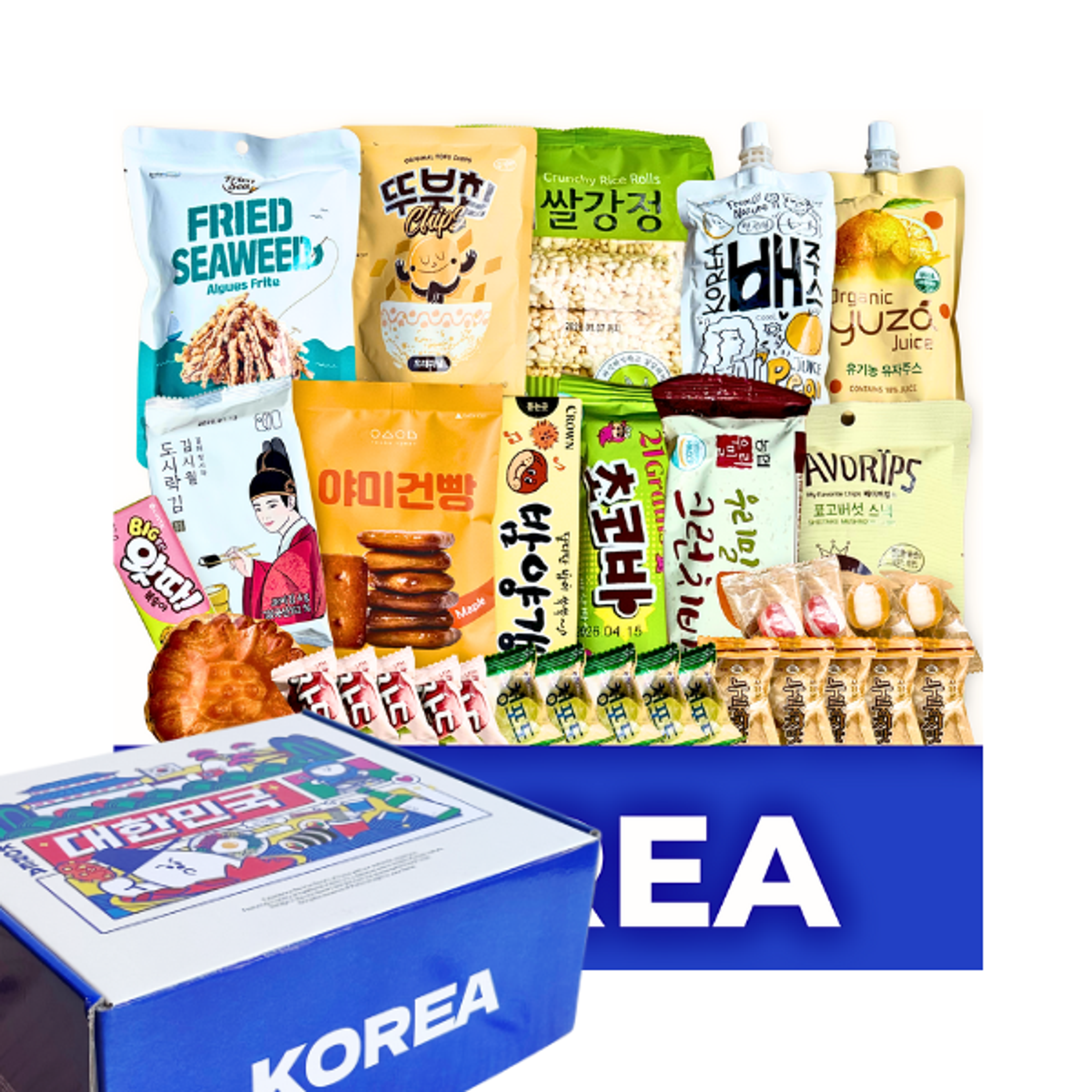 Korean Snack Box – Originale K-Snacks & Drinks mit Culture Guide