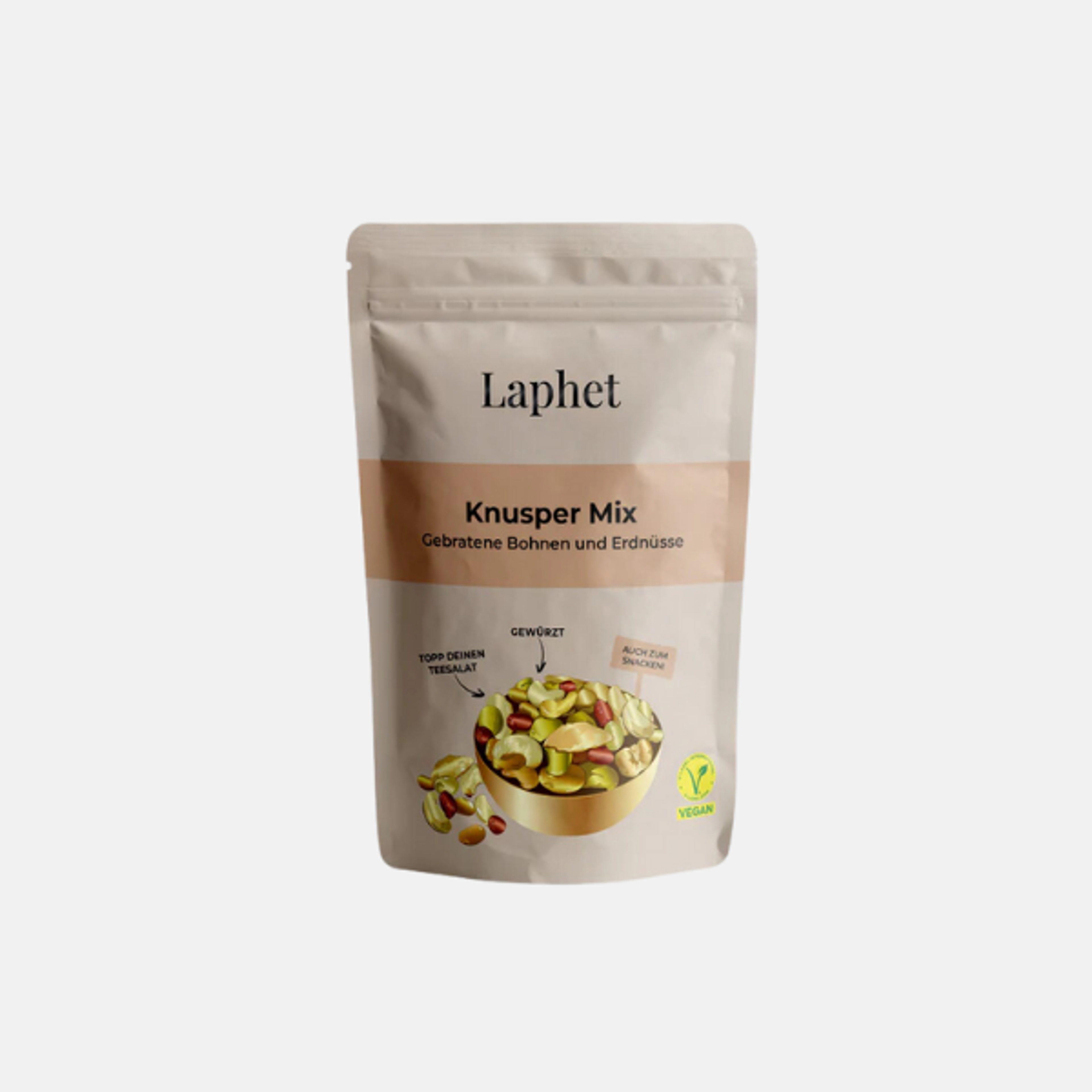 LAPHET Knusper Mix 150g – Knuspriges Topping aus pflanzlichen Zutaten für Salate