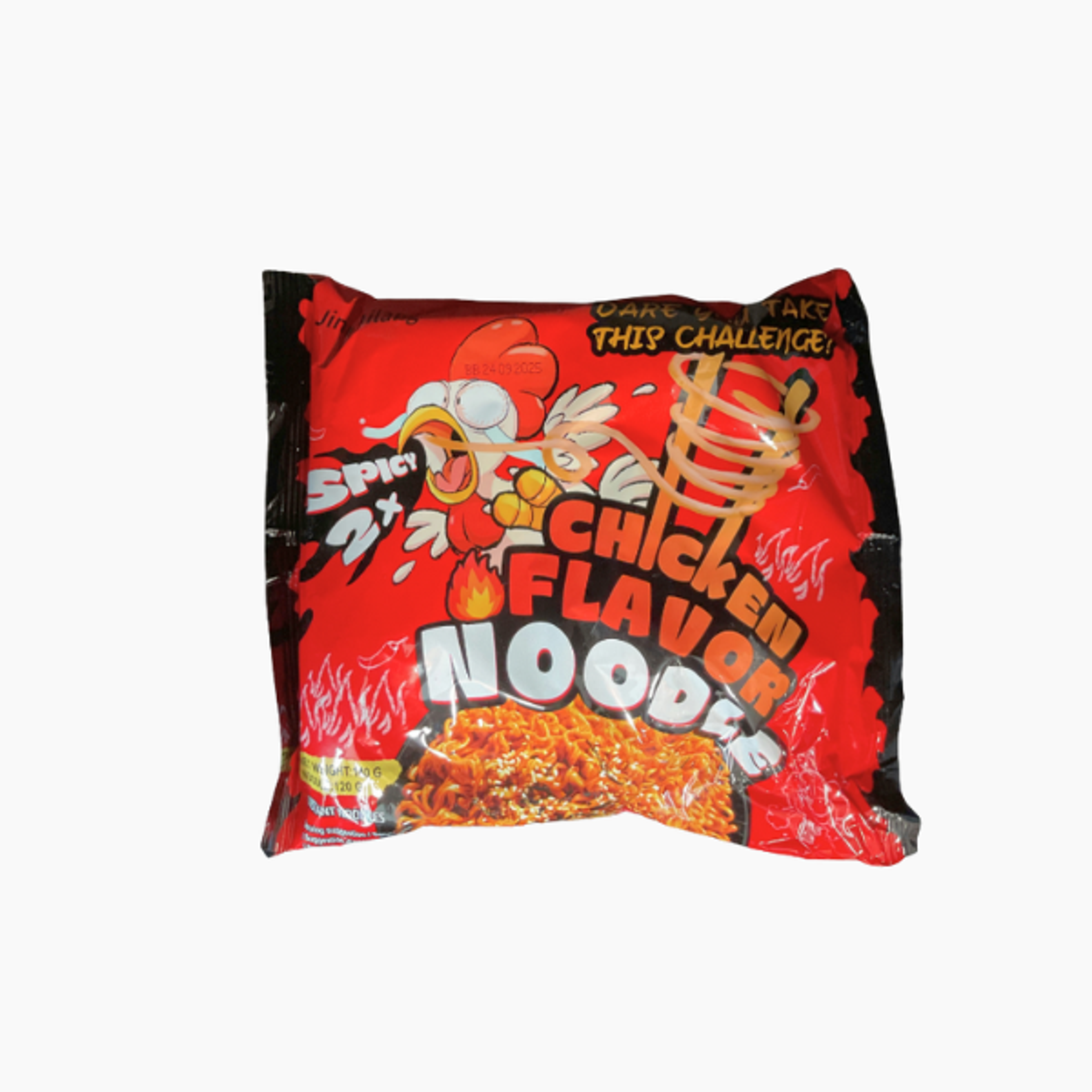 JINMAILANG Double Spicy Chicken Ramen 140g – Doppelt scharf