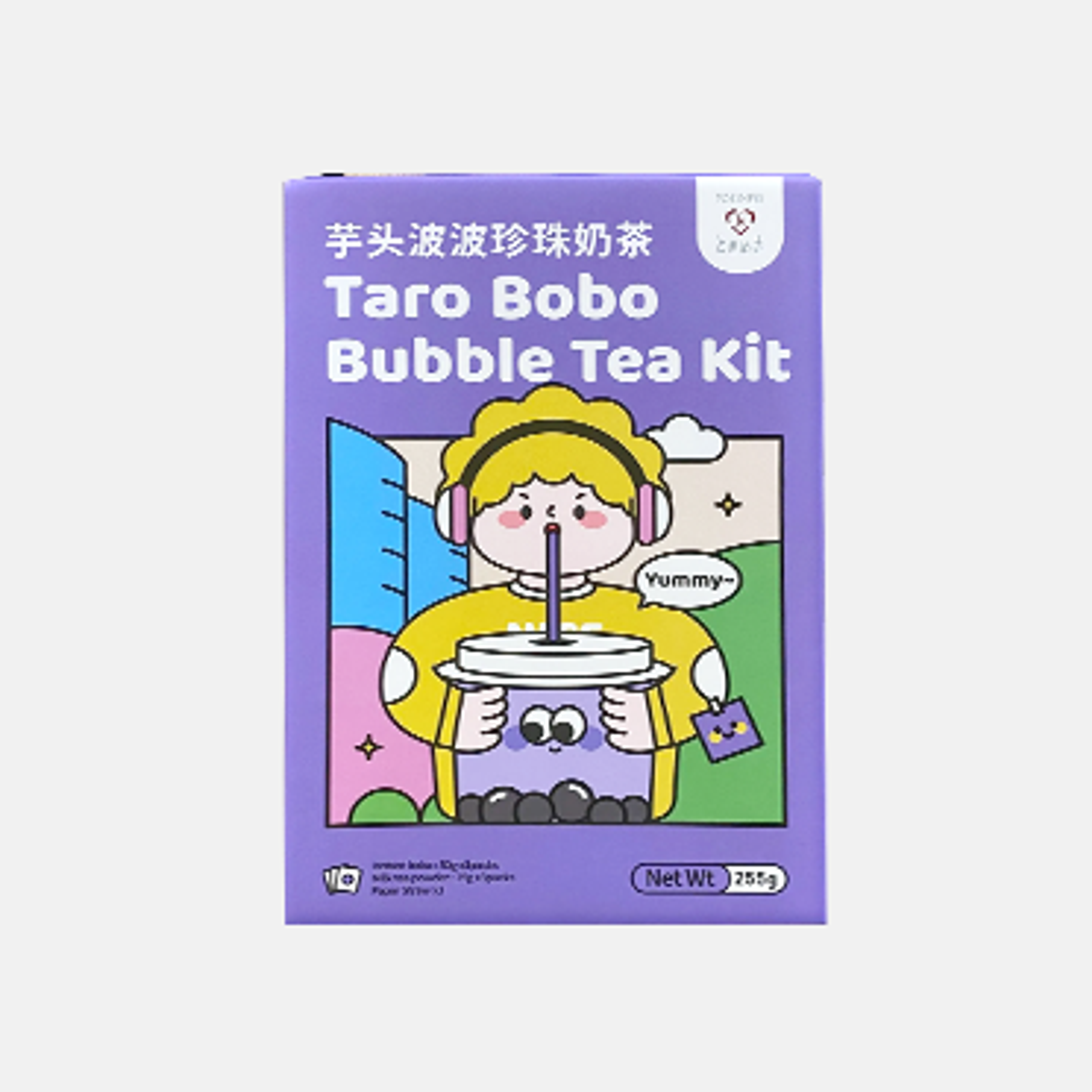 Tokimeki Taro Bobo Bubble Tea, perfekt für einen gemütlichen Nachmittag