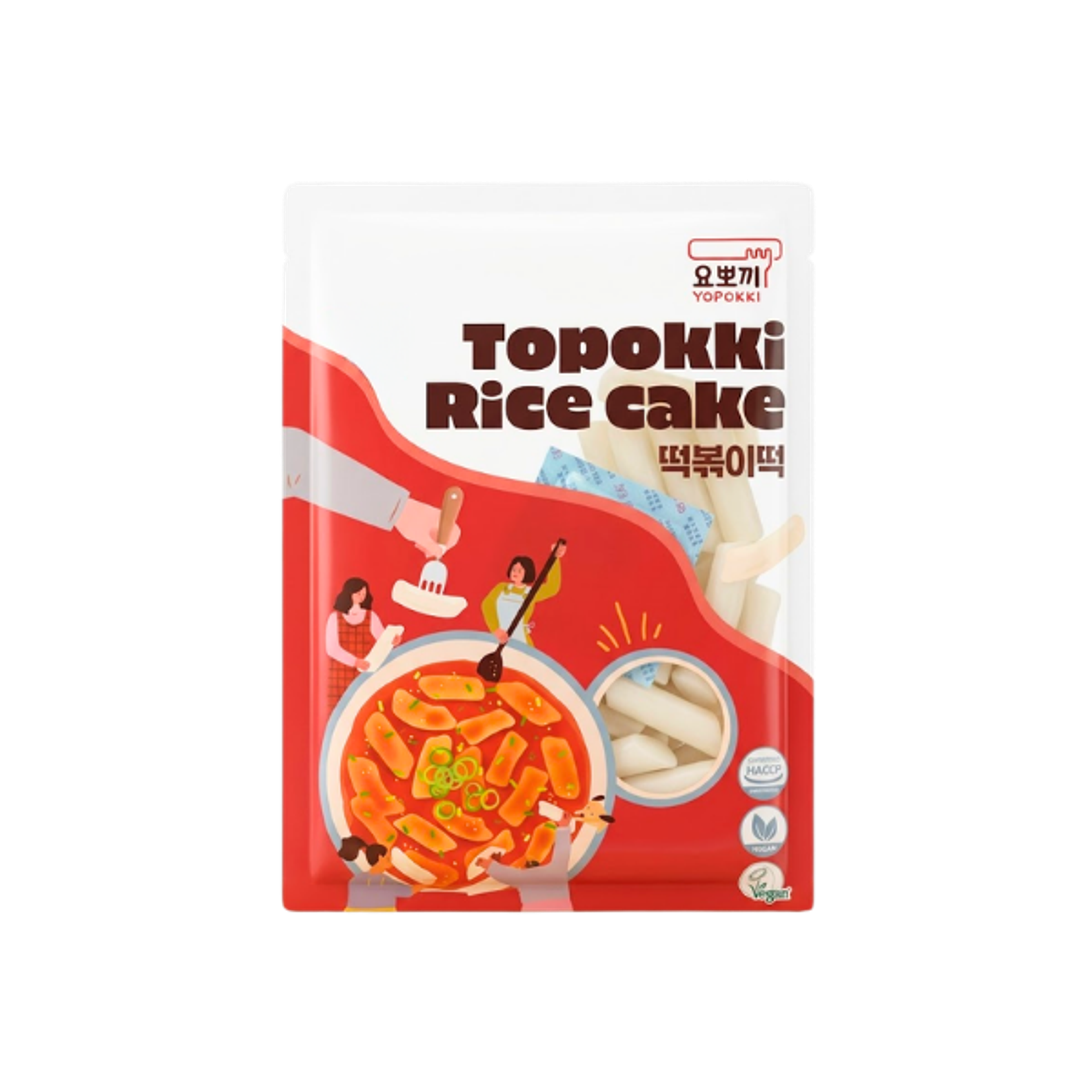 YOPOKKI Topokki Rice Cake 200g | Korean Rice Cakes for Tteokbokki