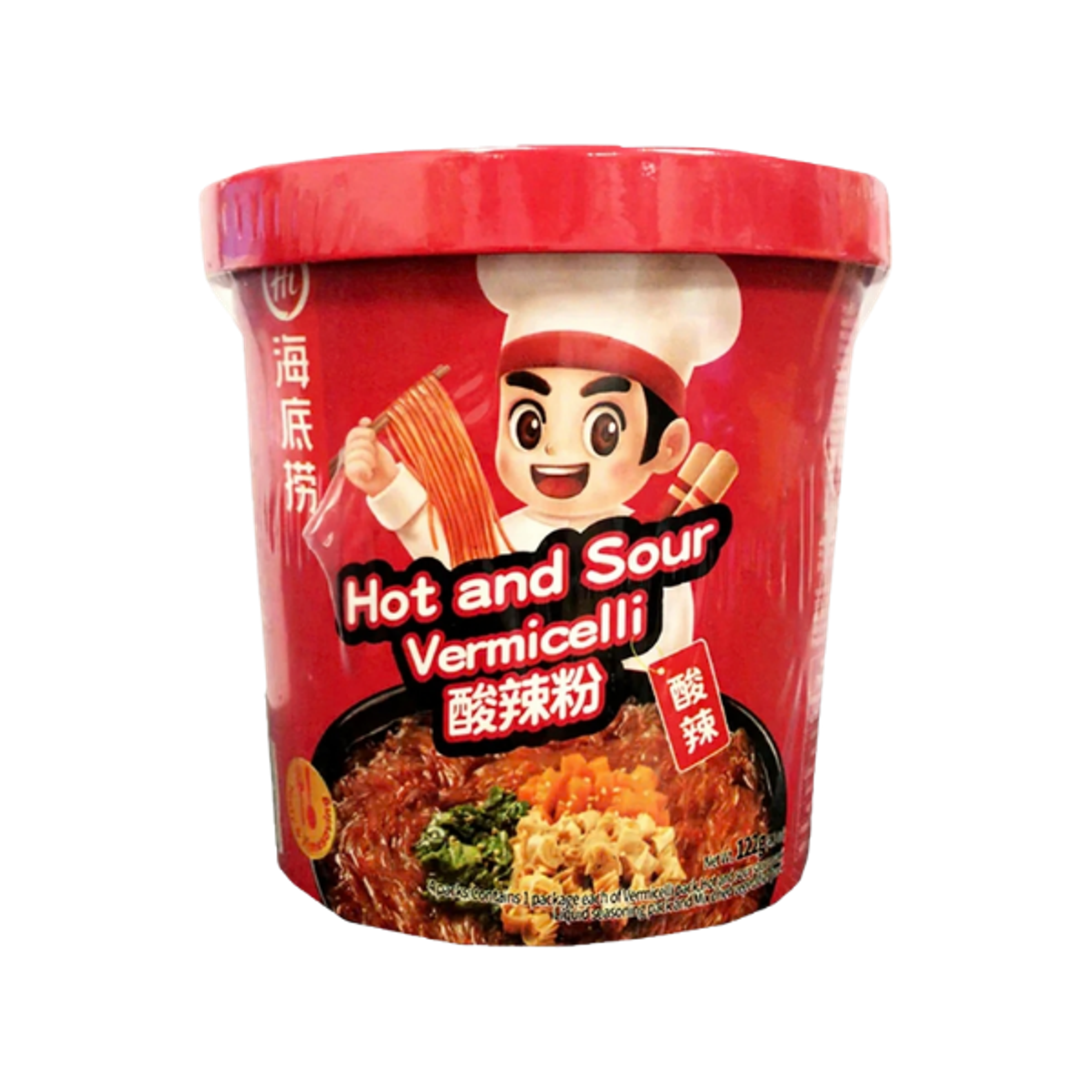 HAIDILAO Hot & Sour Vermicelli 122 g | Chinesische Glasnudel Bowl