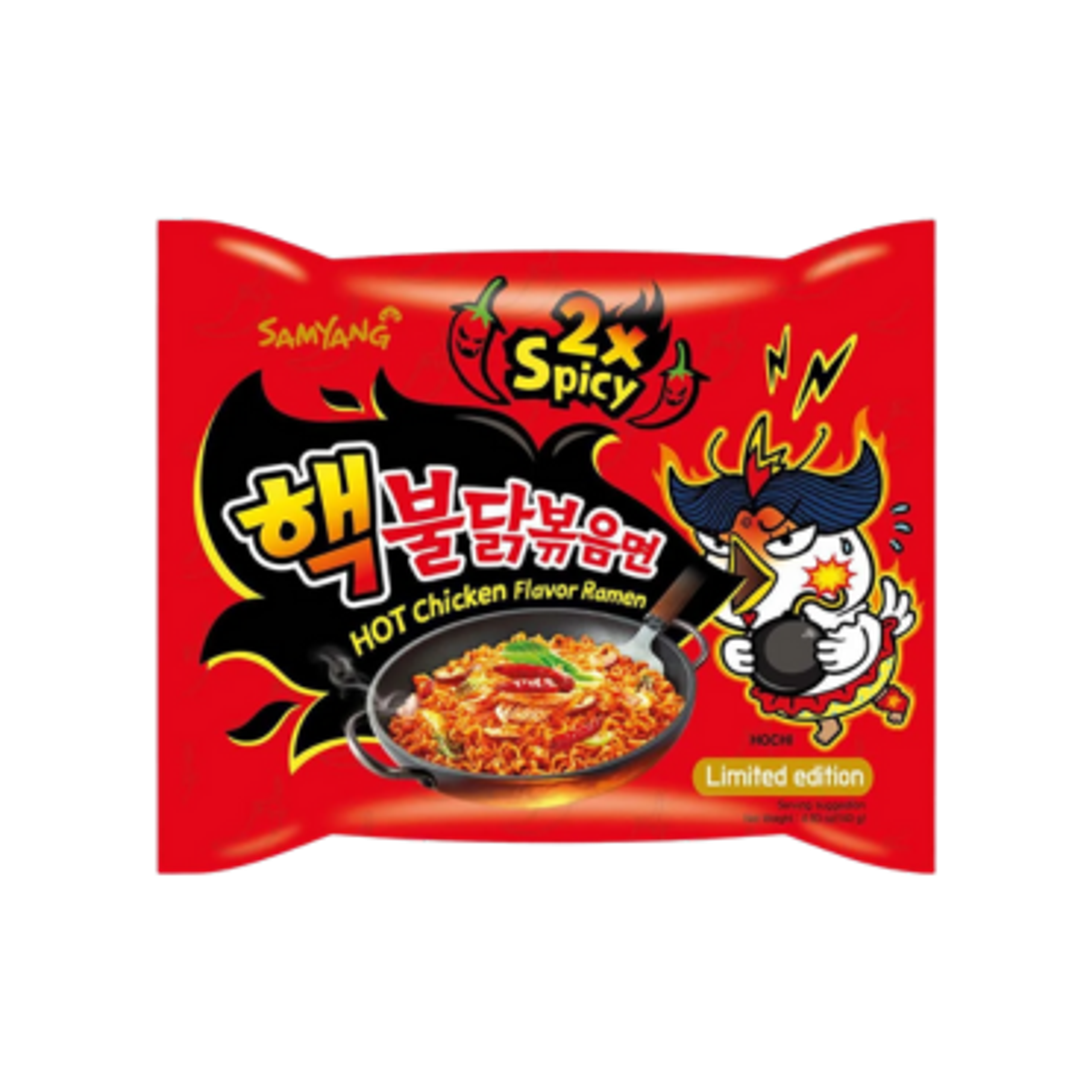Samyang Buldak 2x Spicy Hot Chicken Ramyeon 5er-Pack