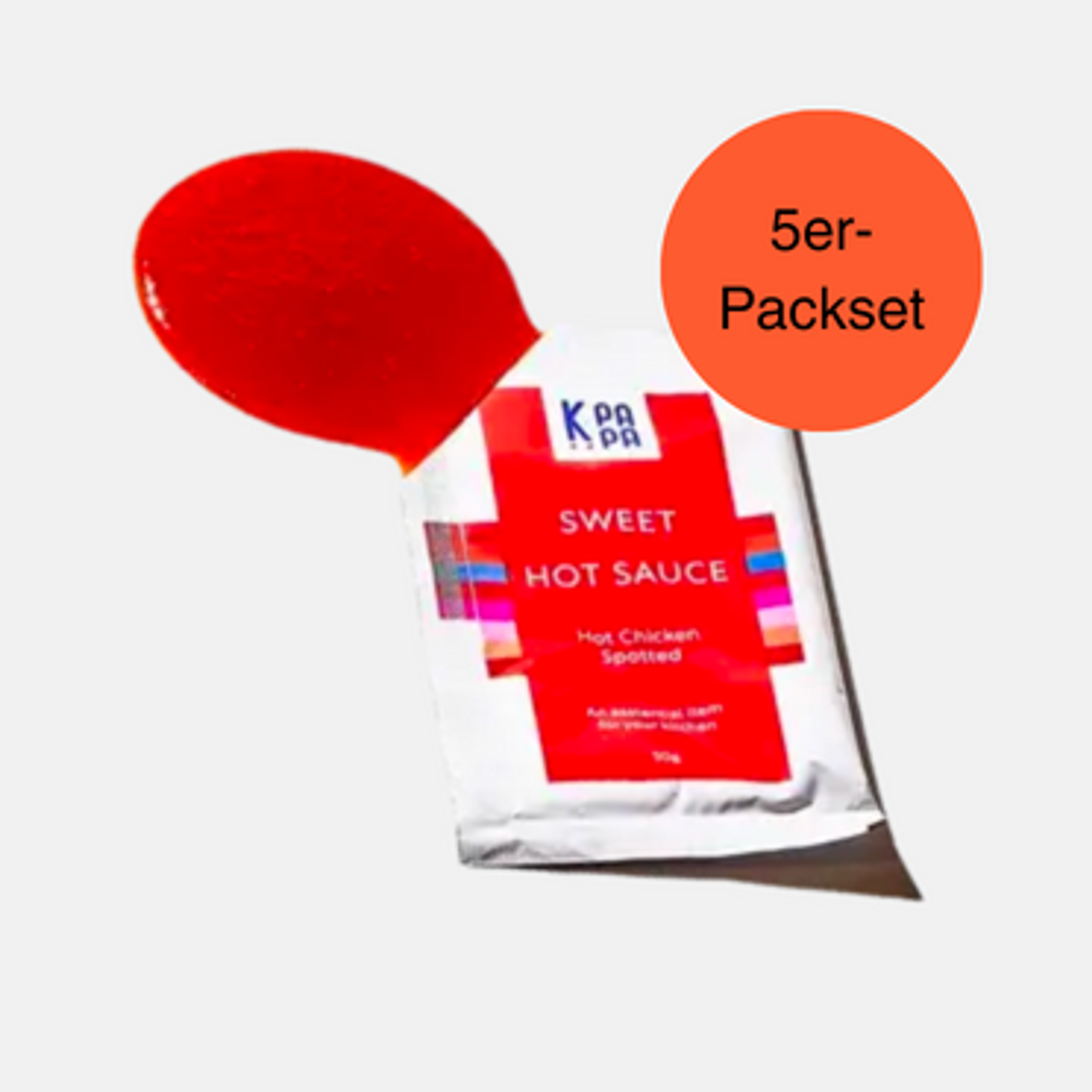 K PAPA Süß-Scharfe-Sauce 5er-Set