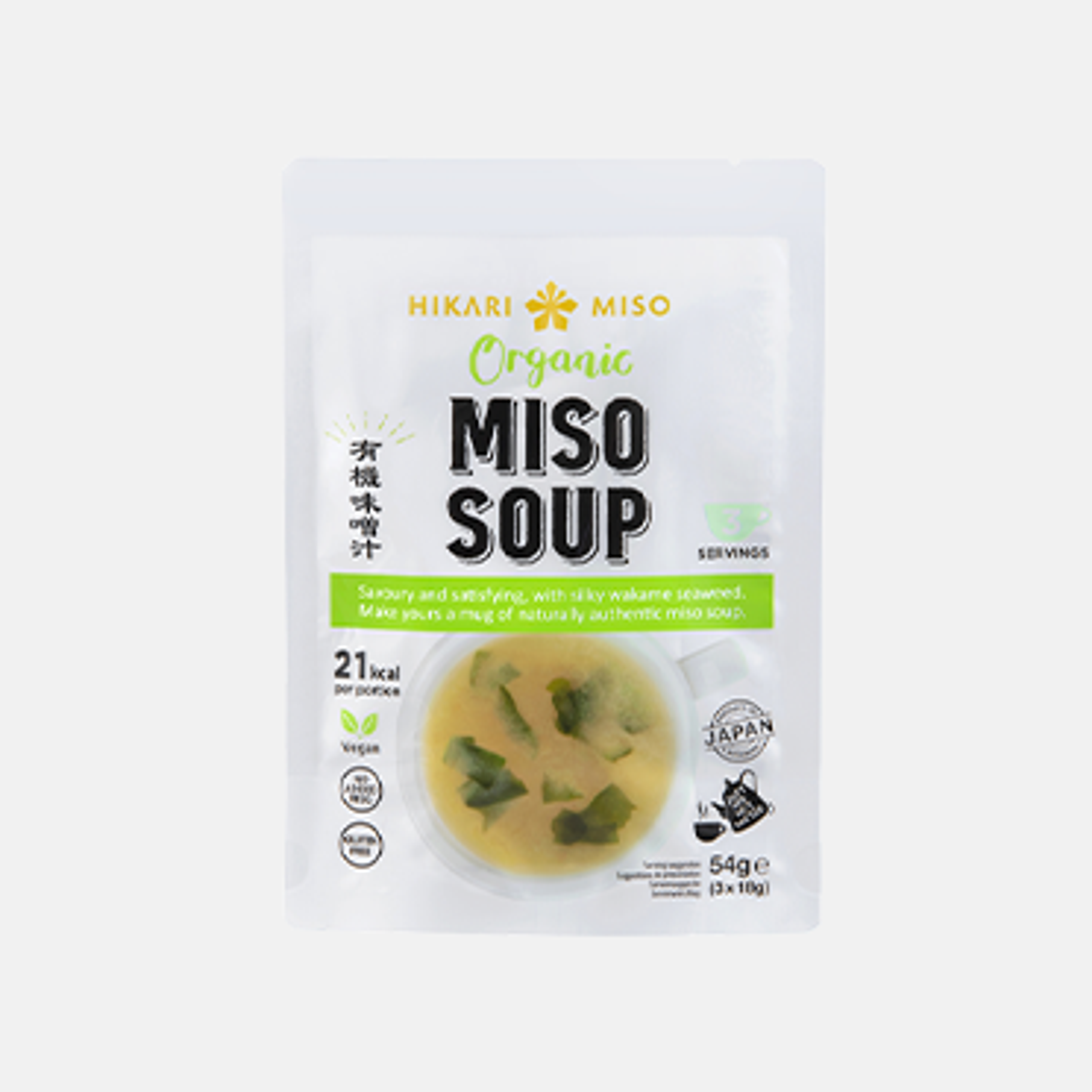 Hikari Bio Miso Suppe 54g – Japanische Tradition leicht gemacht