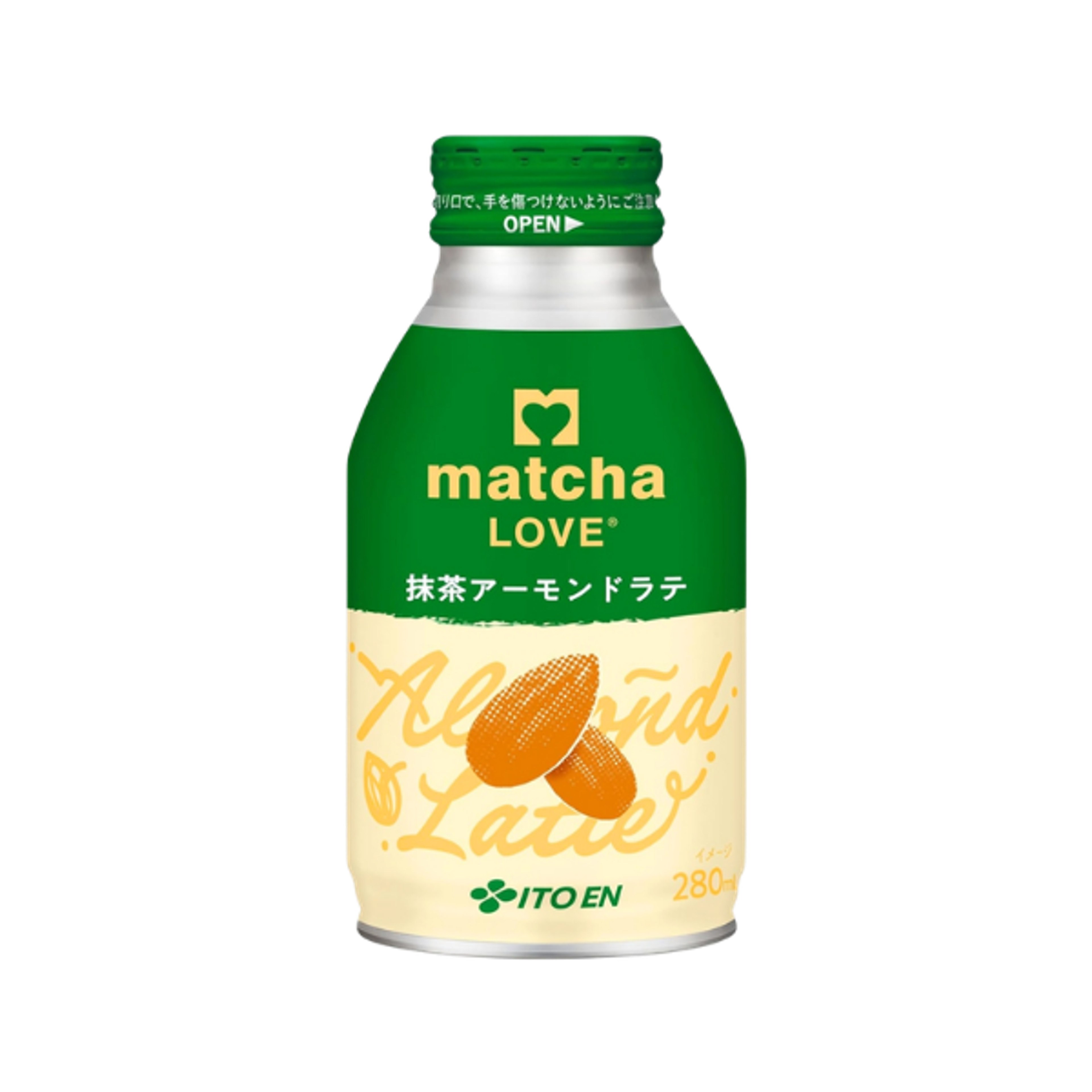ITO EN Matcha Love Almond Latte 280g | Japanischer Matcha Mandel Latte