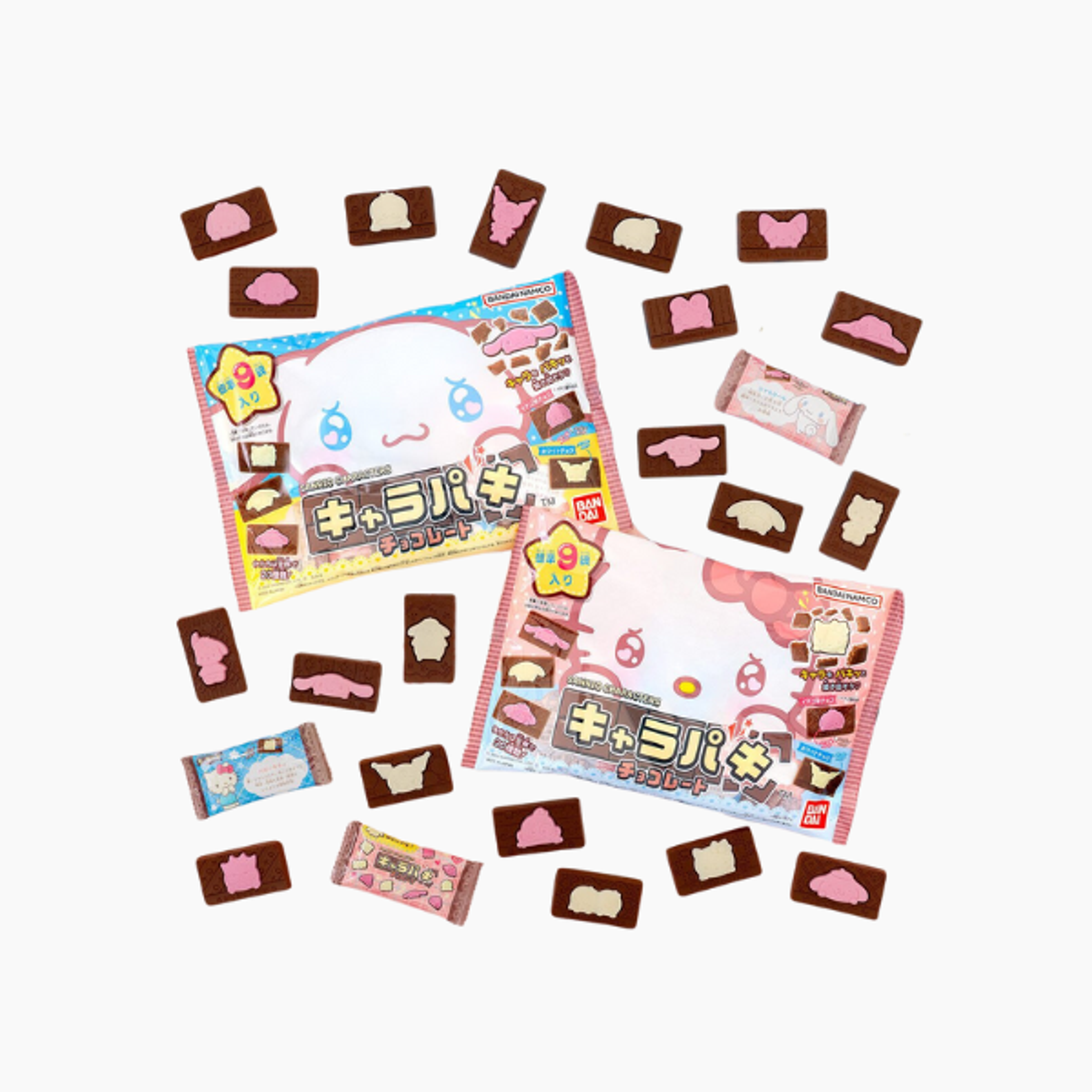 BANDAI Sanrio Chocolate Bar: 67.5g treat with cute Sanrio characters