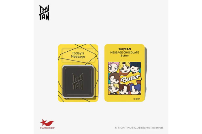 BTS TinyTan Message Chocolate - Butter