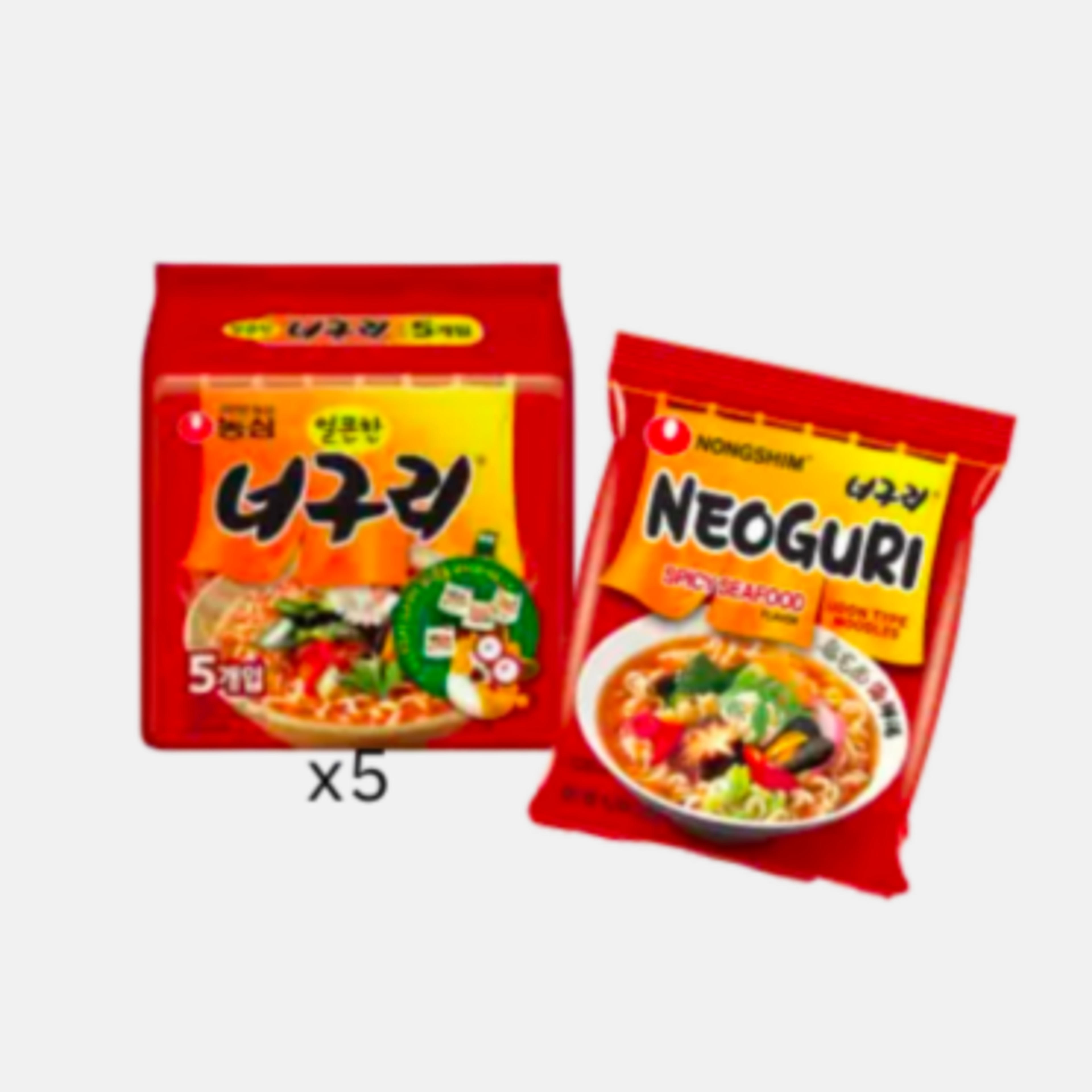 Nongshim Nuguri Ramyeon 5er Pack