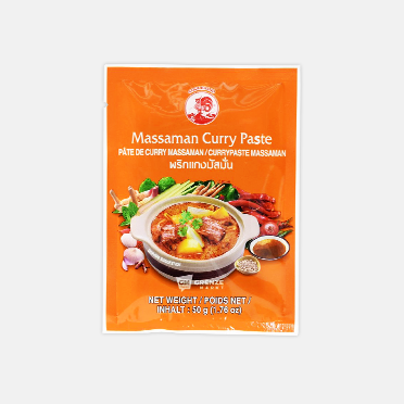 COCK Massaman Currypaste 50g | Traditionell und reichhaltig 