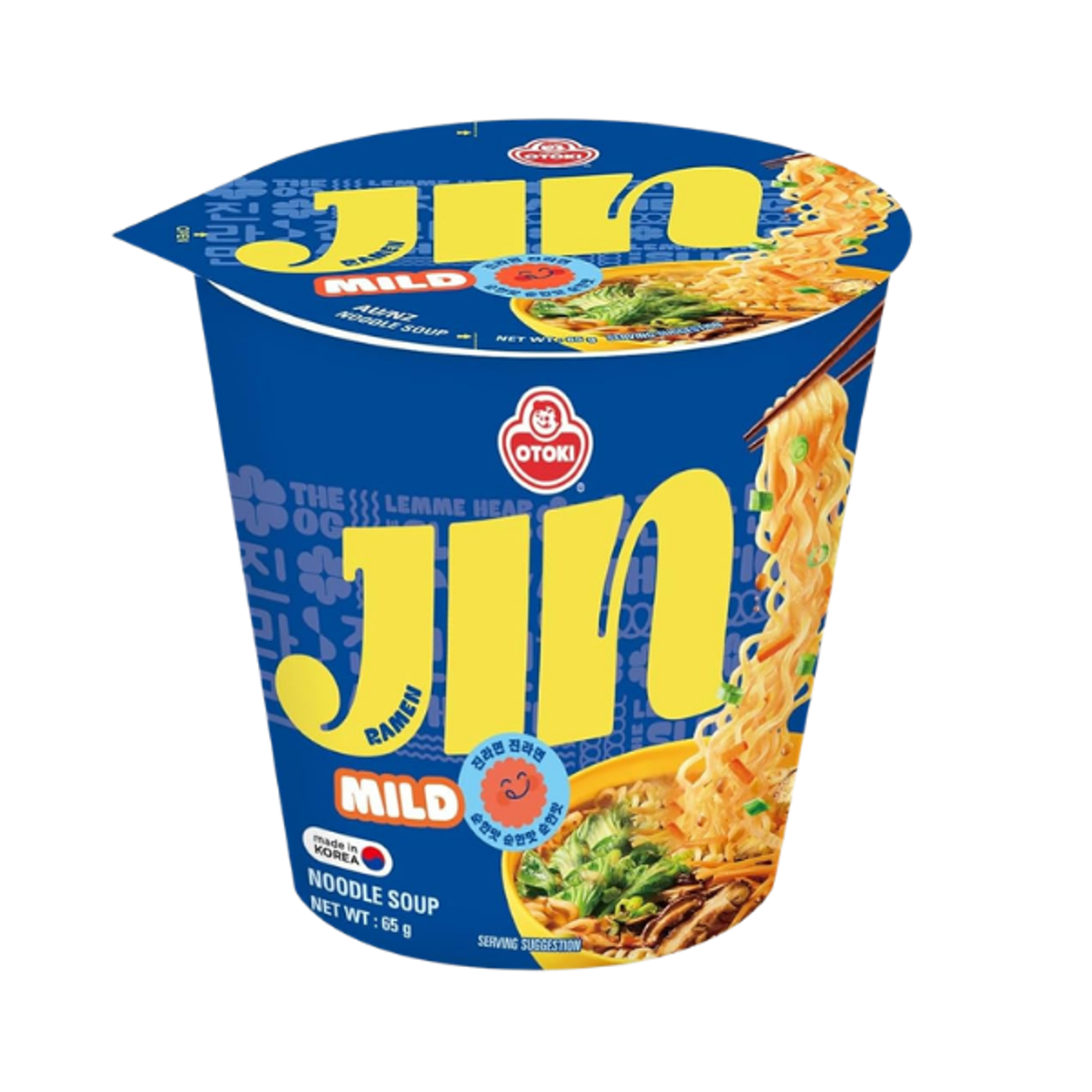 OTOKI Jin Ramen Mild 65g Mini Cup 