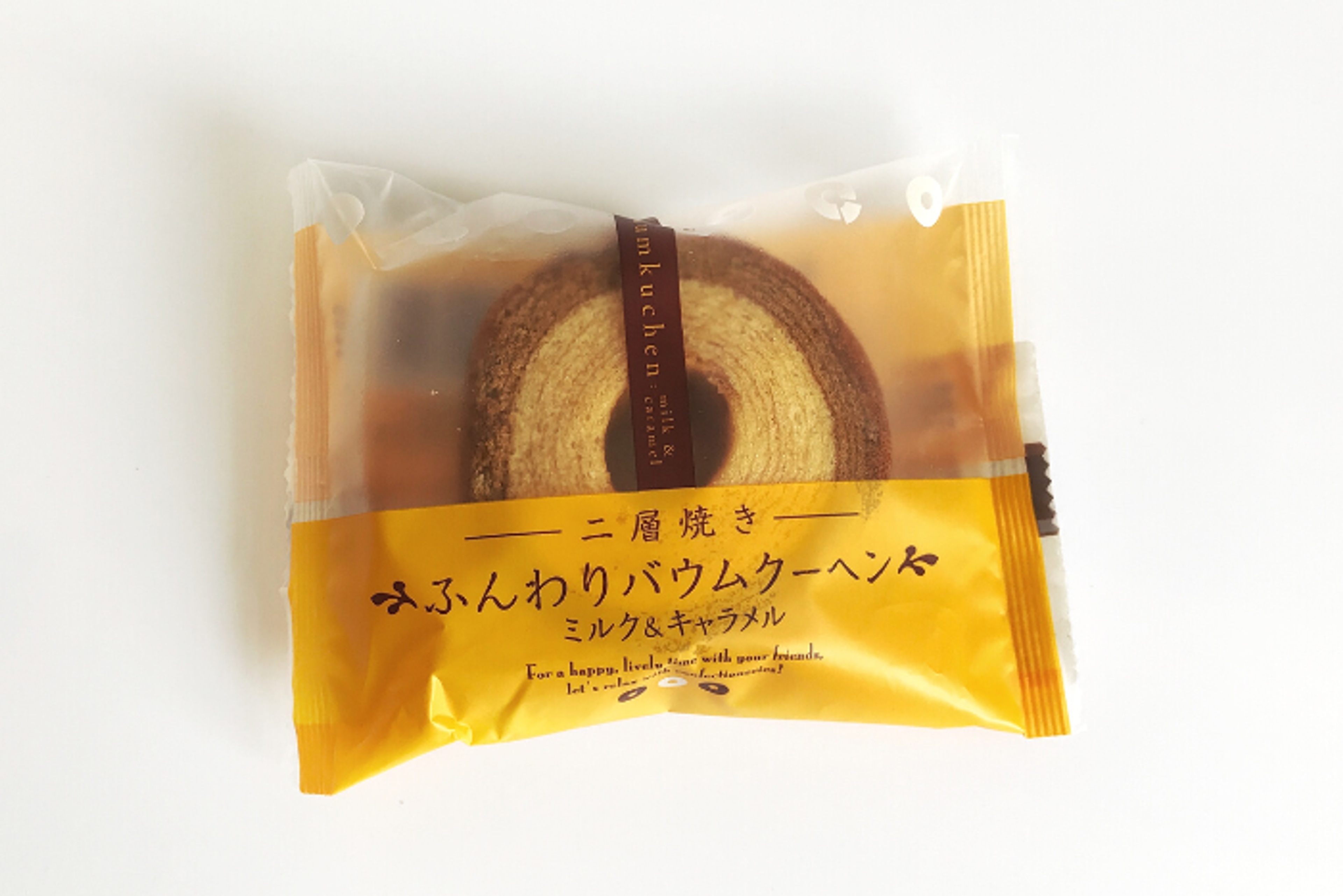 Japanischer Baumkuchen - Milch & Karamell