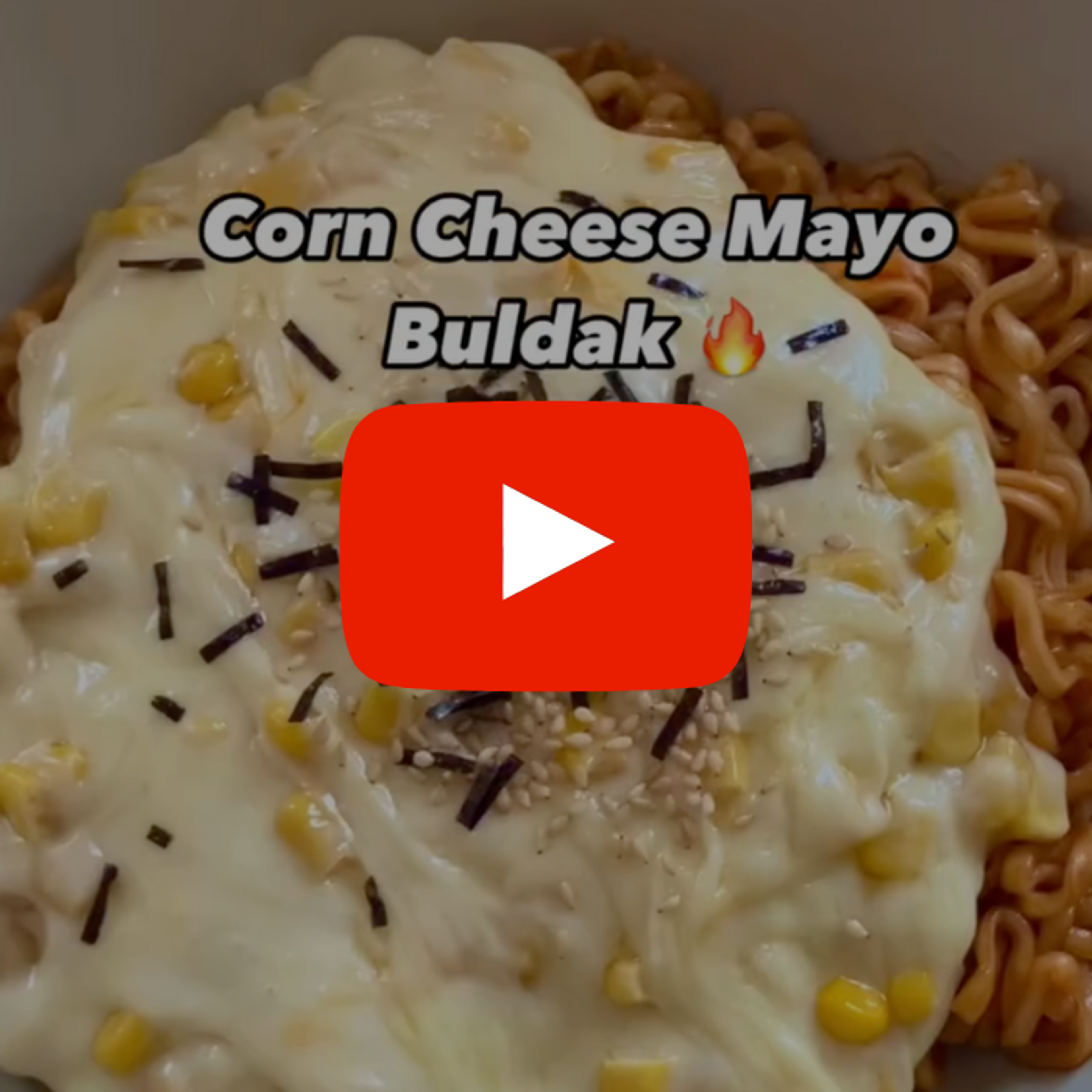 Corn Cheese Mayo Buldak 🍜🧀