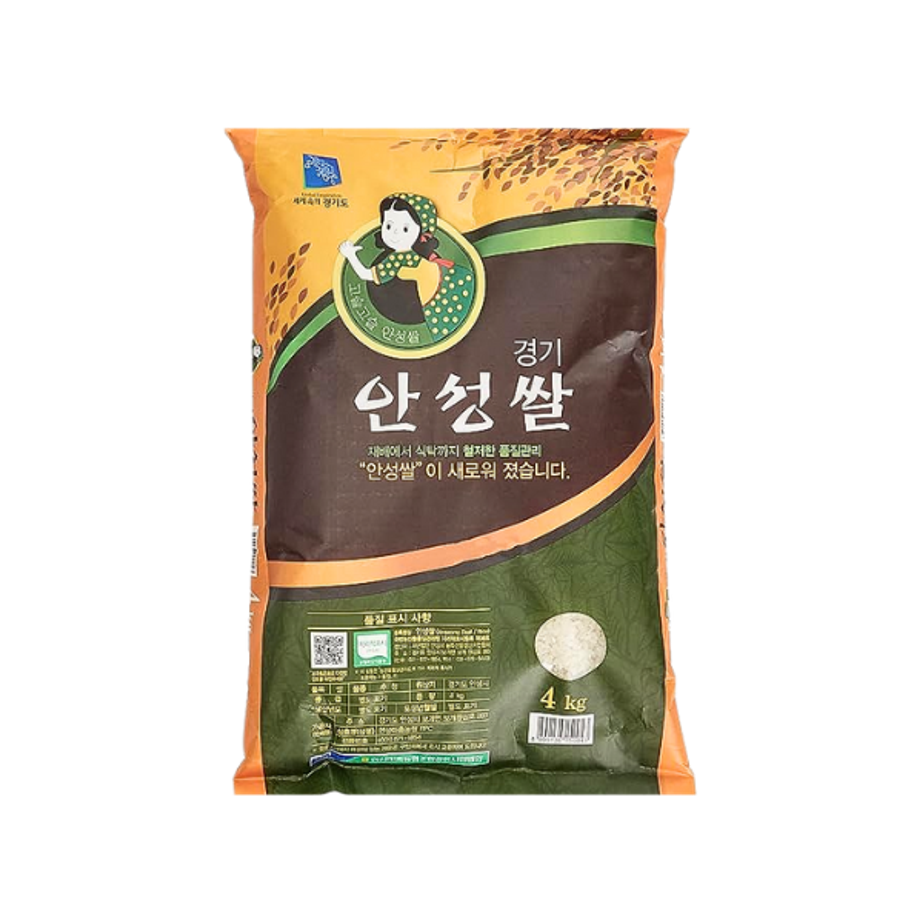 NONGHYUP Rice 4kg | Premium Rundkornreis aus Korea