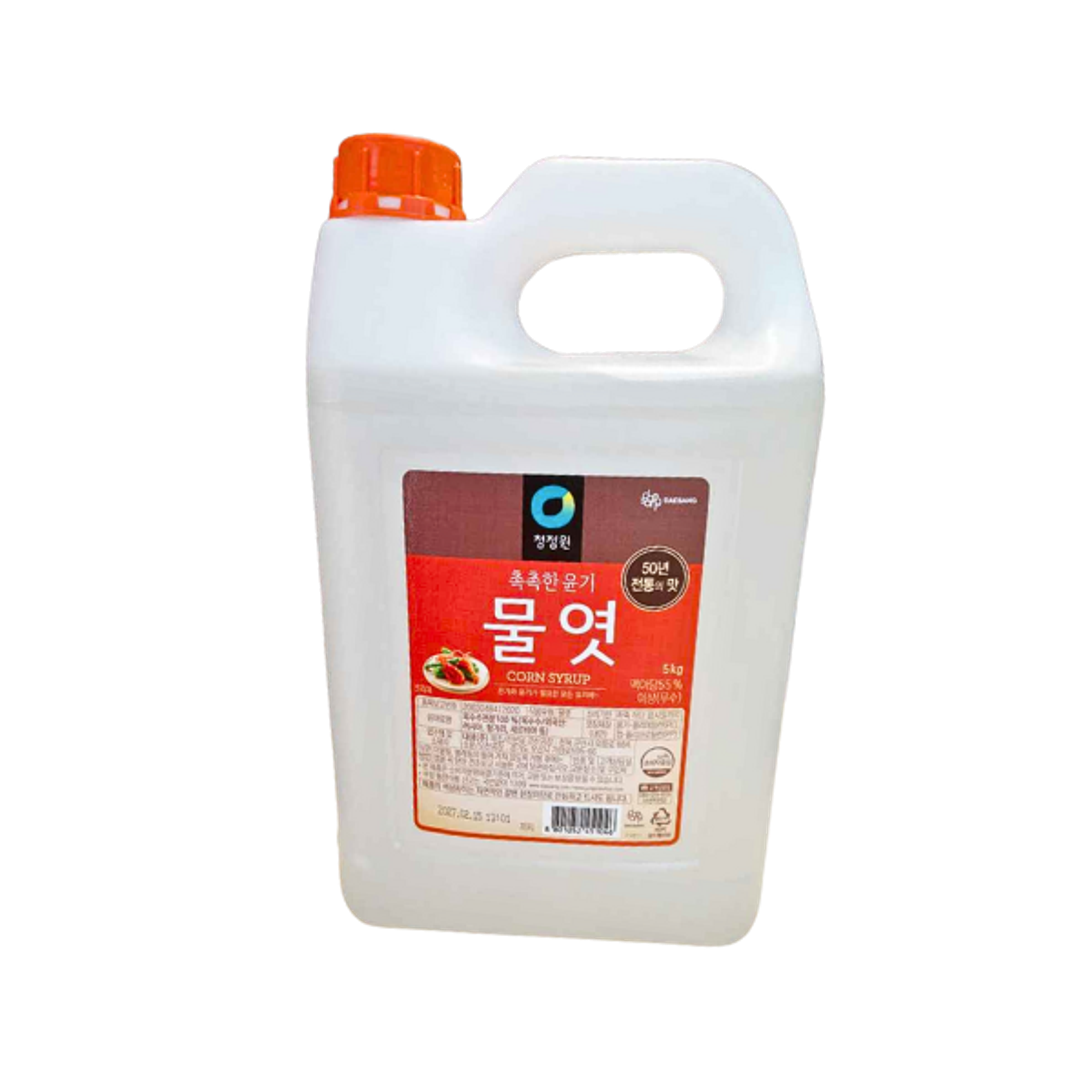 CHUNGJEONGWON Corn Syrup 5kg | Korean Corn Syrup for Cooking, Glazing & Balancing Flavors