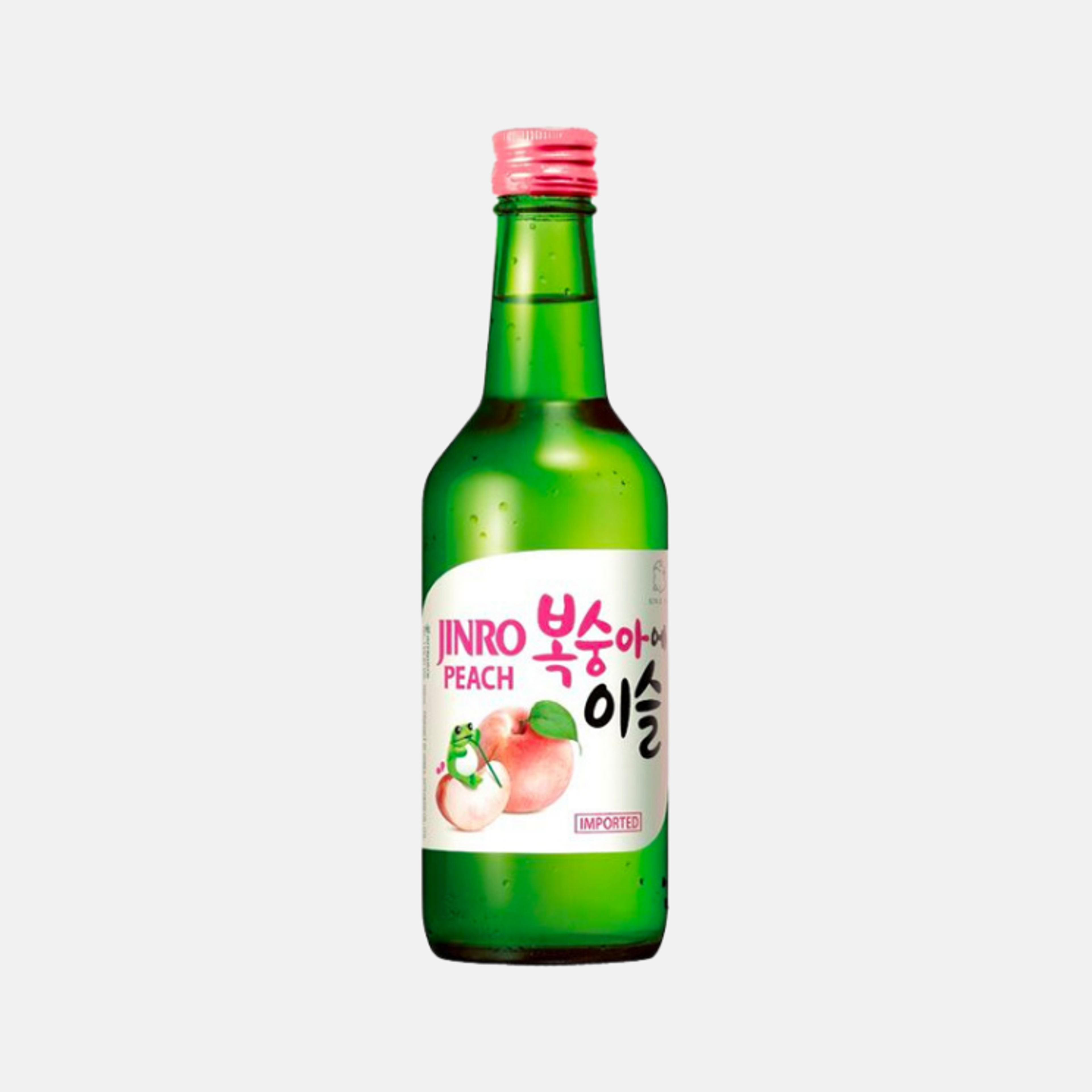 Refreshing Peach Soju from Korea