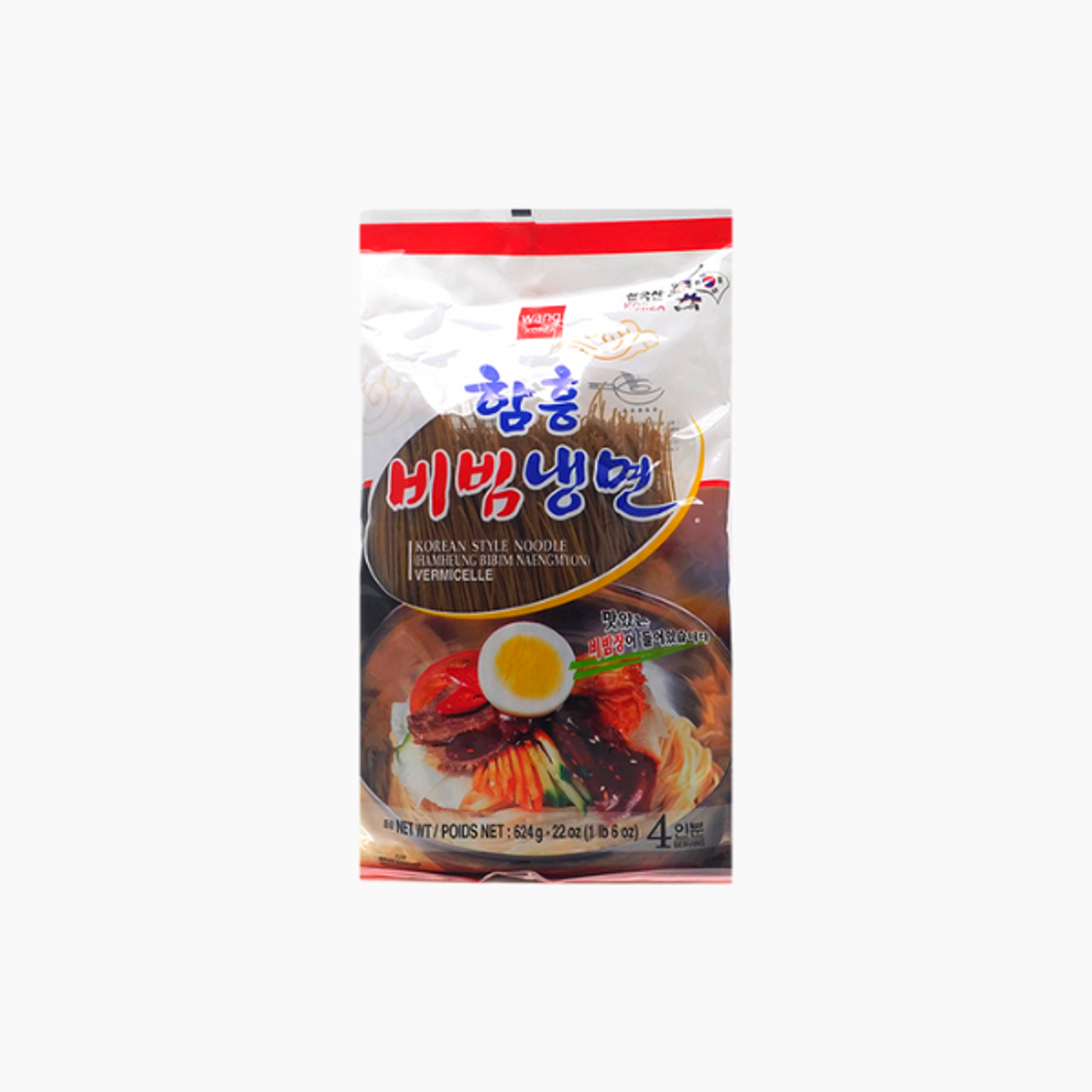 WANG Hamheung Bibim Naengmyeon – Koreanische scharfe kalte Nudeln 624g