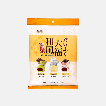 Royal Family Mixed Mochi Packung 250g mit Matcha Milch Rote Bohne Geschmack