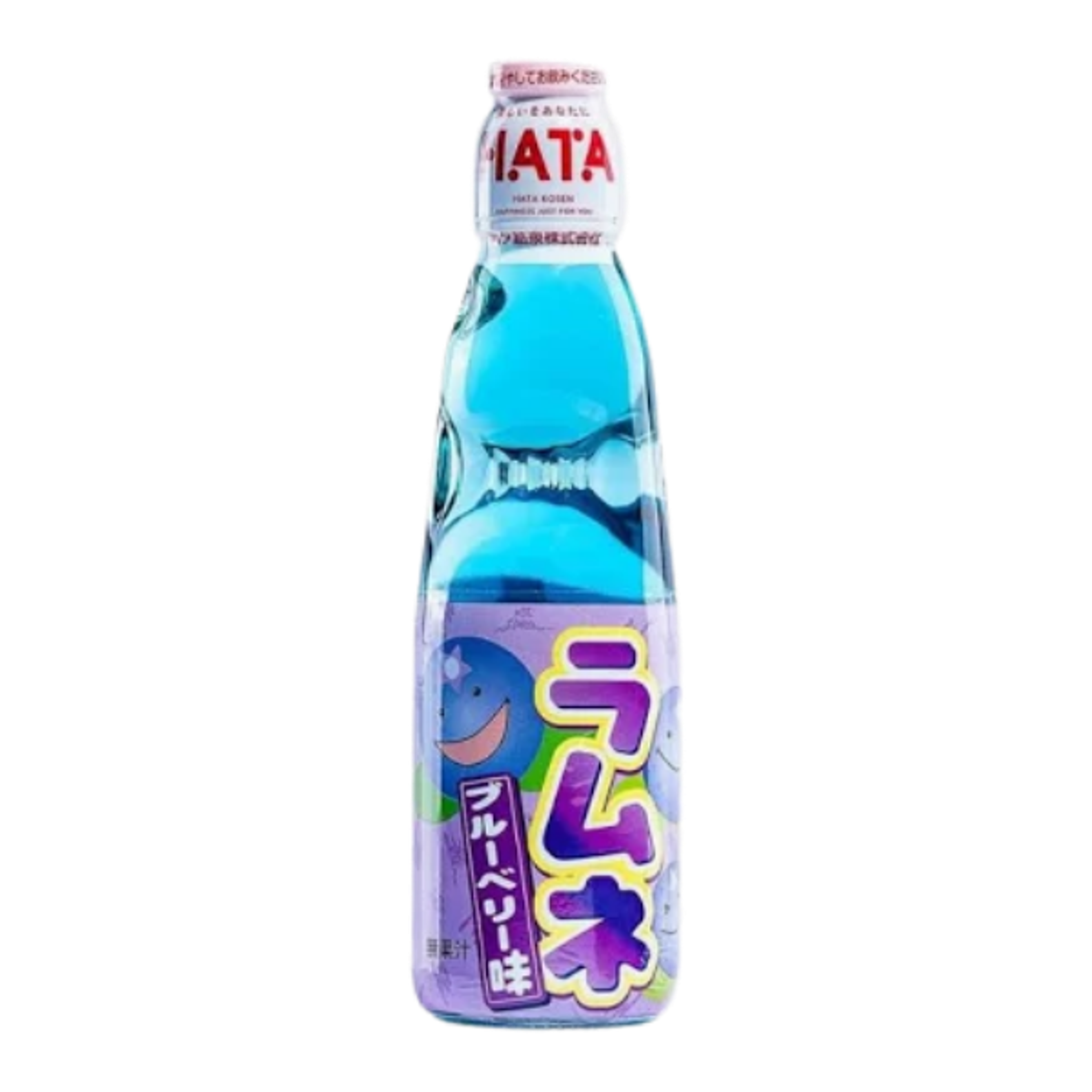 Hata Ramune Blueberry 200ml – Erfrischendes Blaubeer-Limonade-Erlebnis