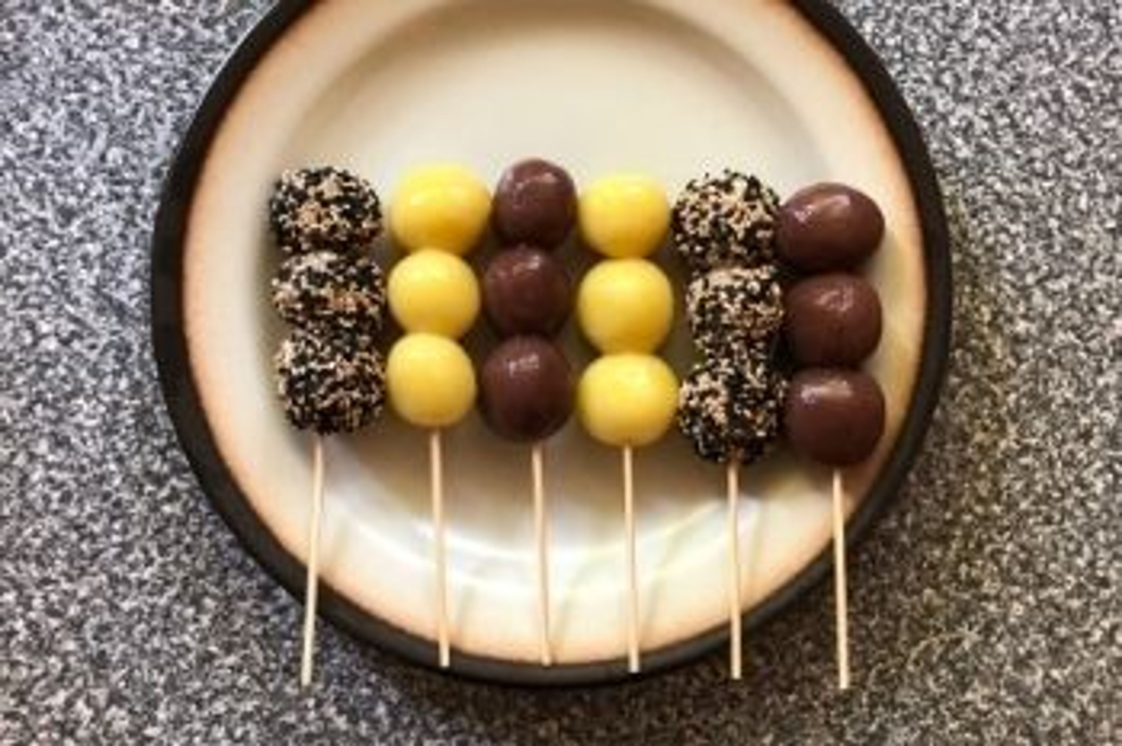 Dango servieren