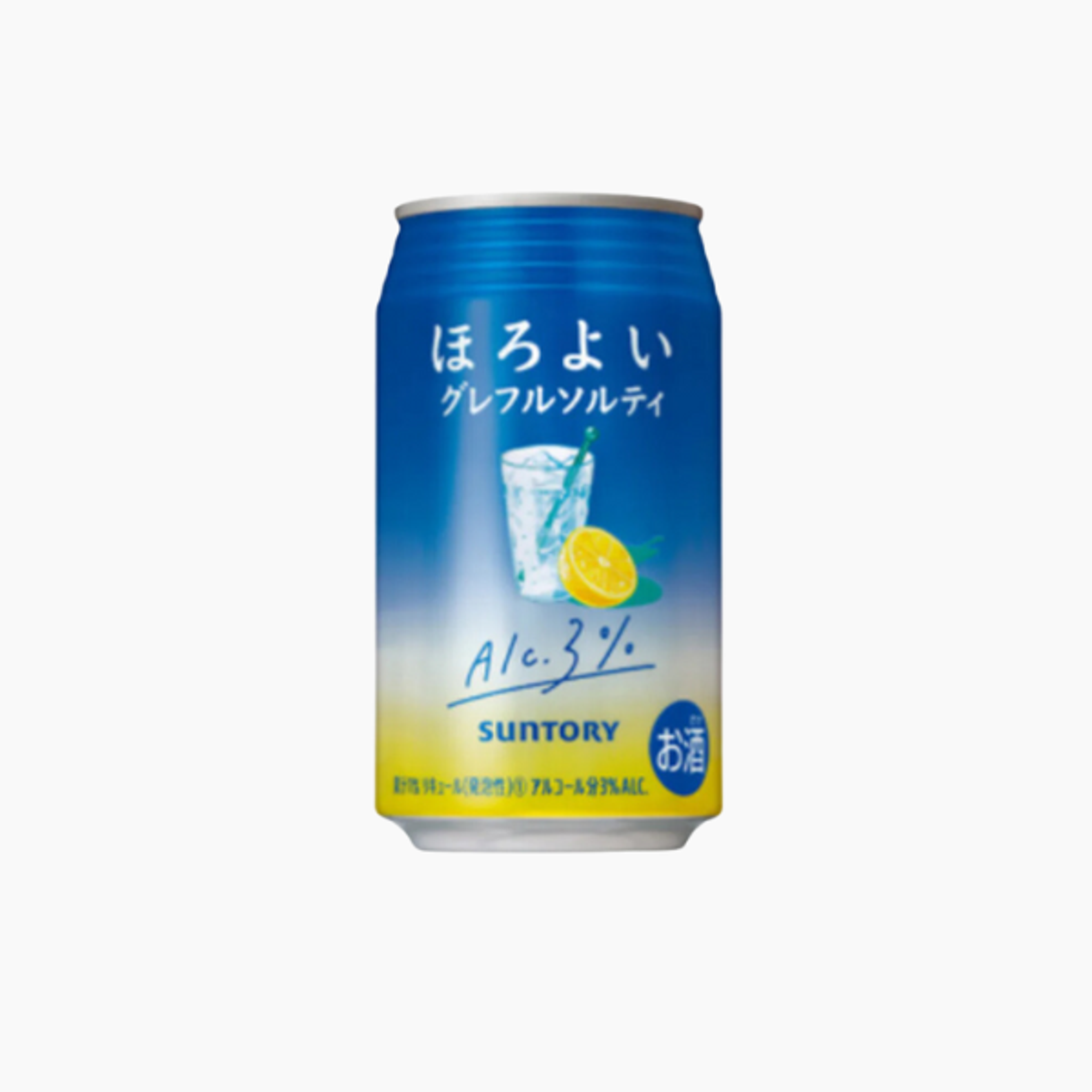 SUNTORY Horoyoi Salty Grapefruit 3% 350ml – Frisch und salzig, ideal für entspannte Momente