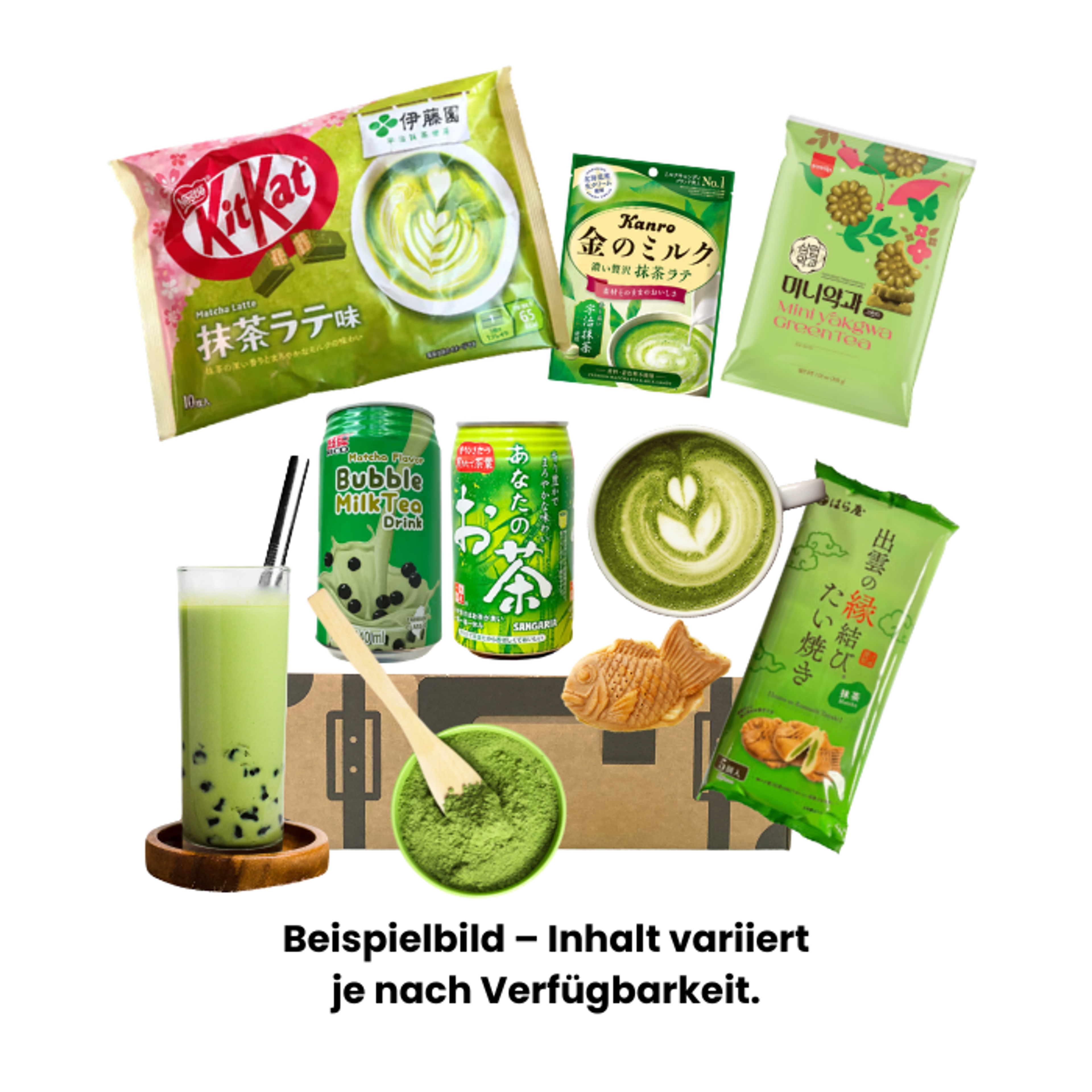 Matcha Box | Asian Matcha Snack Sampler for Gifting & Everyday Indulgence