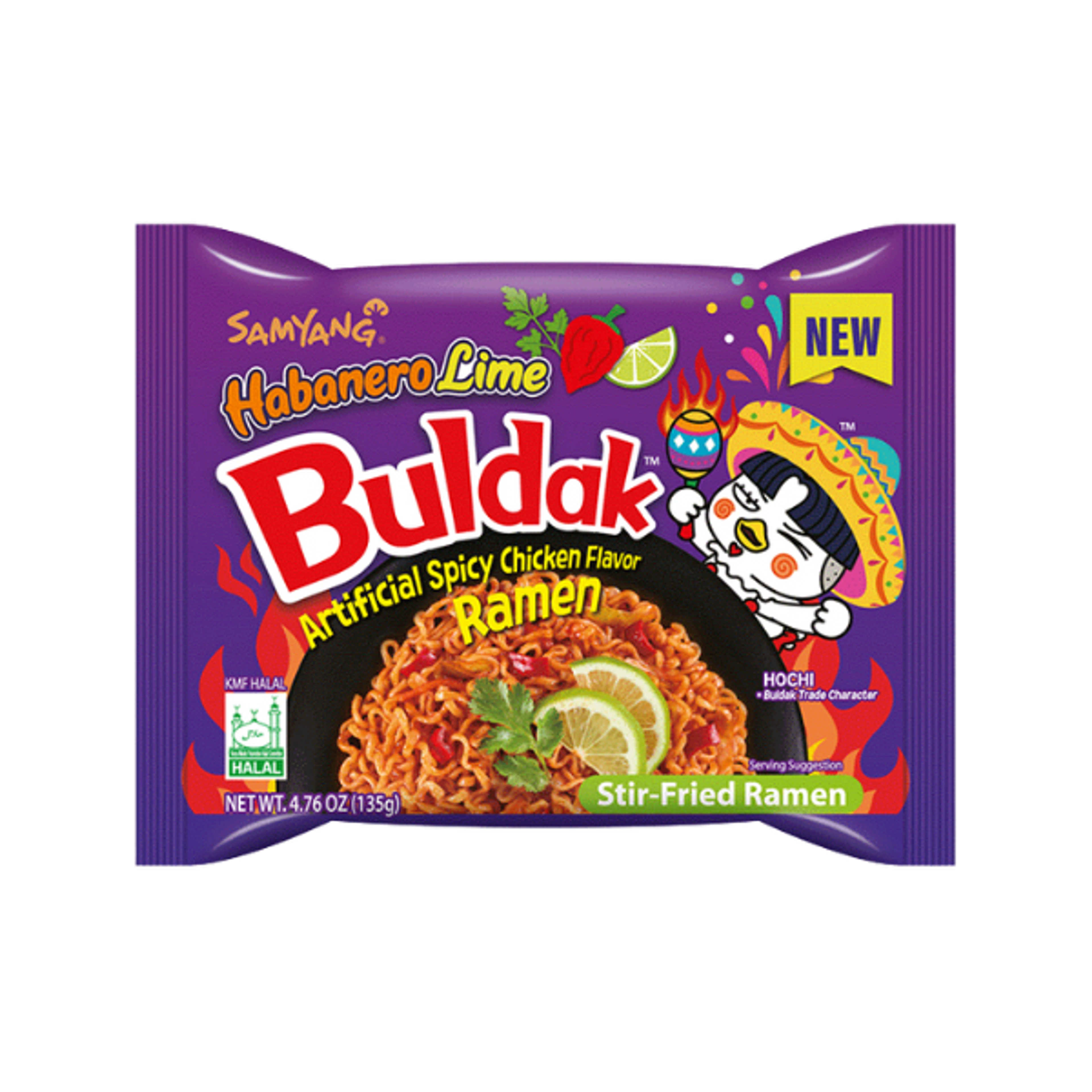 Samyang Buldak Habanero Lime Ramyeon