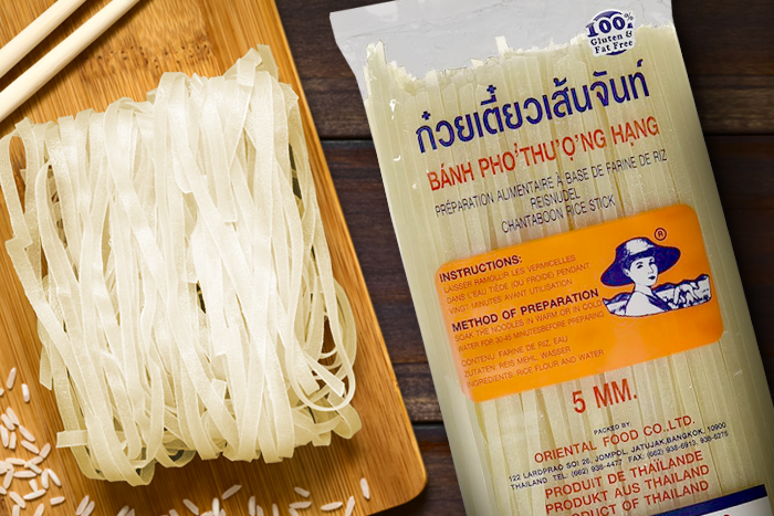 FARMER rice noodles 5mm wide 400g – versatile basis for your kitchen