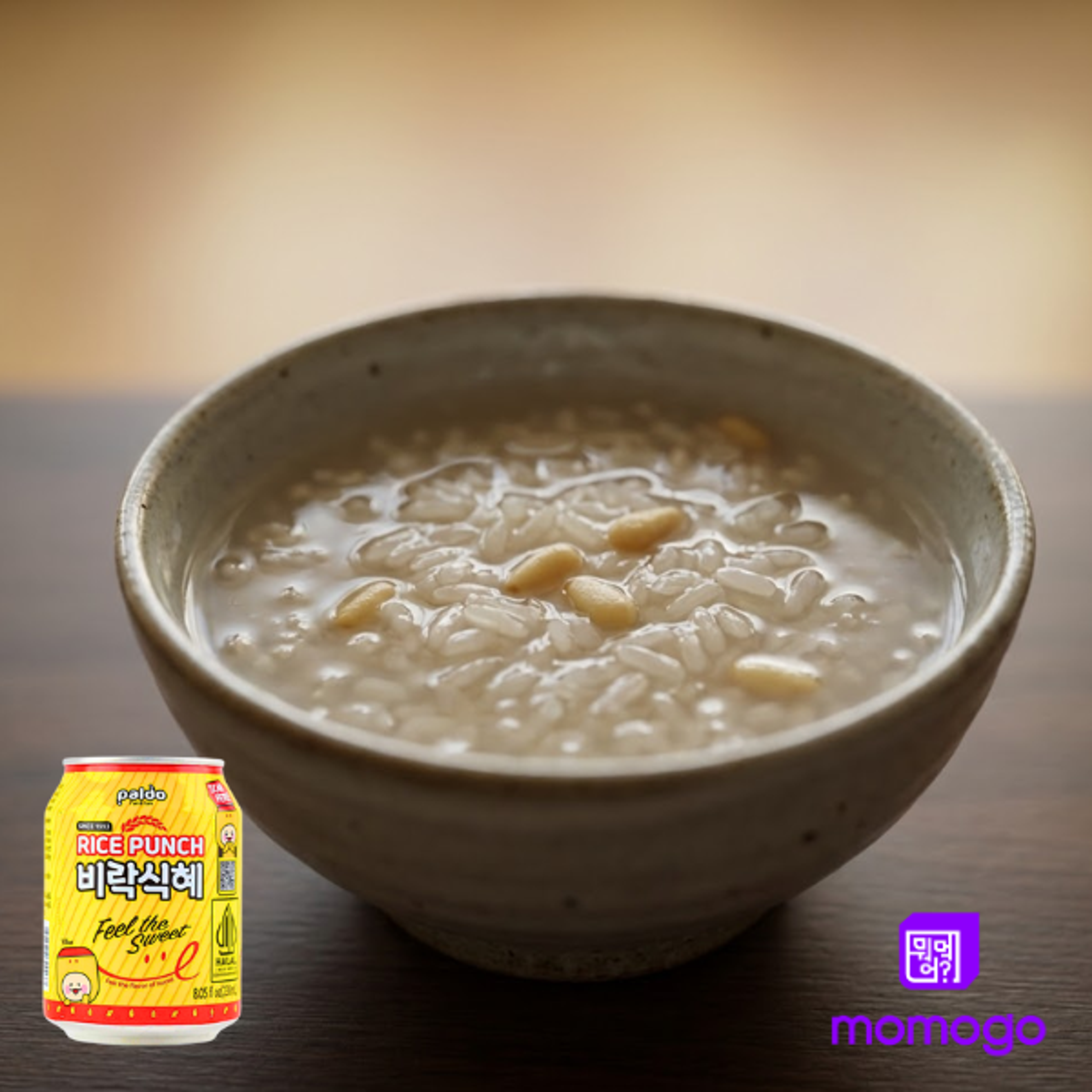 PALDO Rice Punch Sikhye 238ml | Traditional Korean Sweet Rice Drink