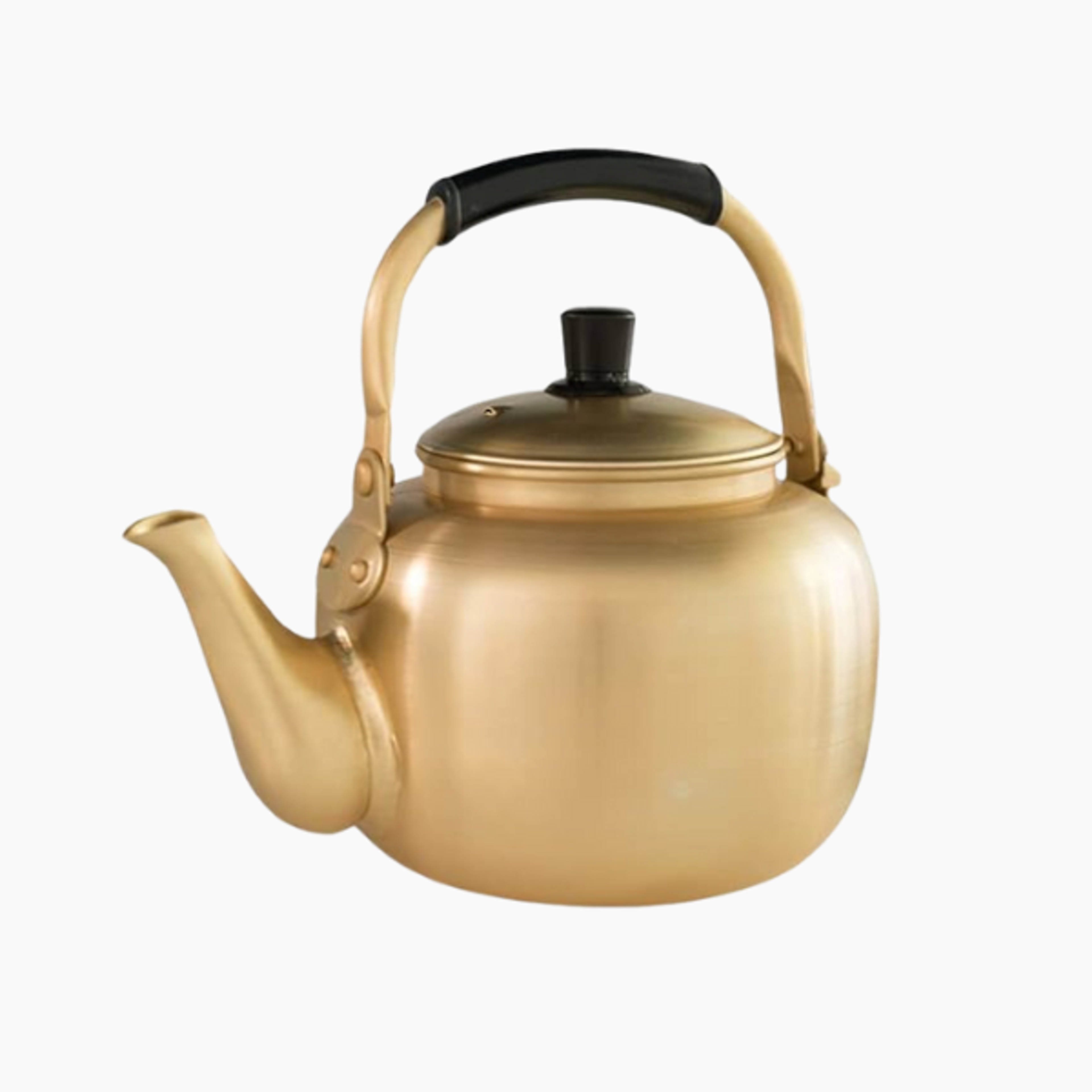 Koreanischer goldfarbener Teekessel 1 L – Für Tee und Makgeolli