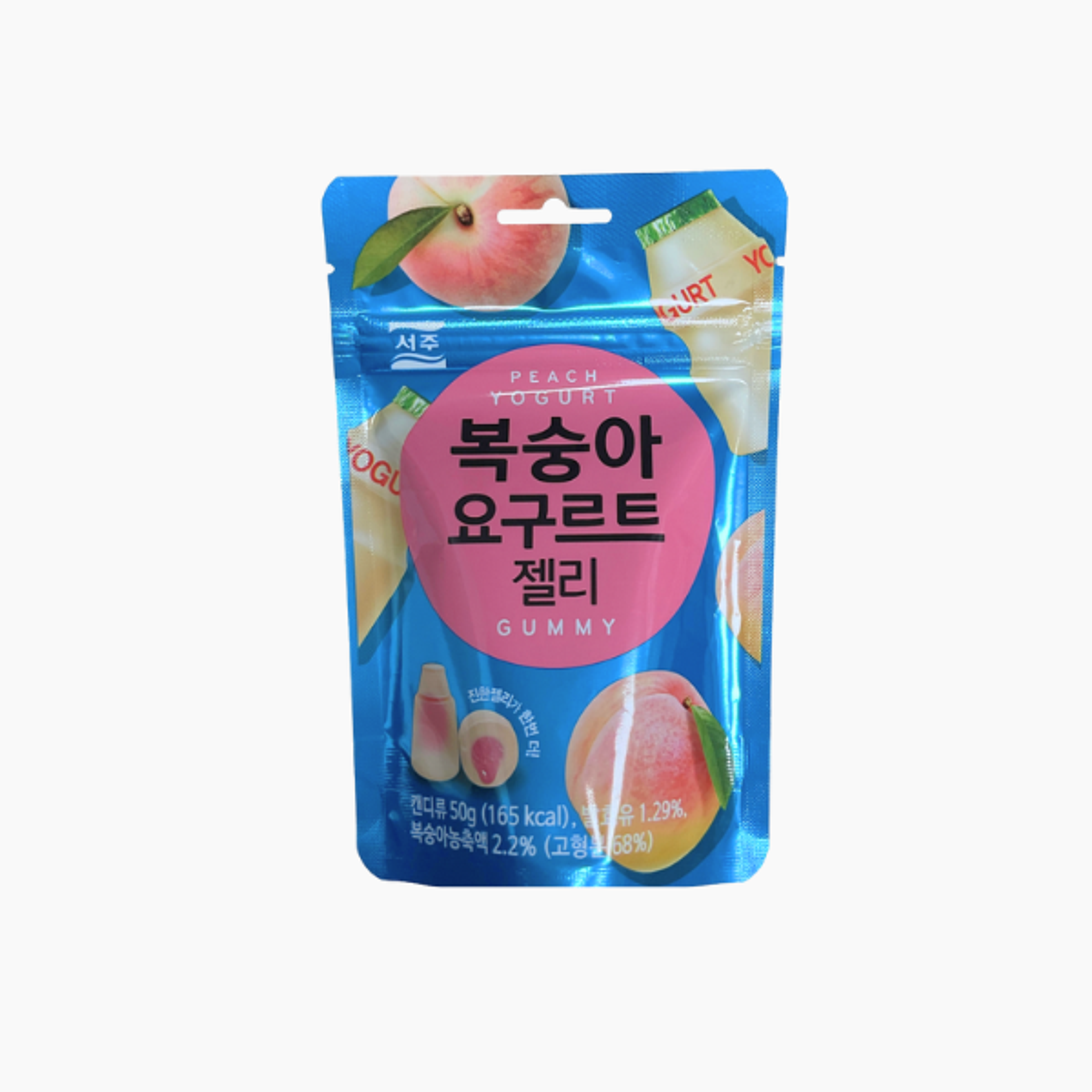 SOEJU Joghurt Gummy Pfirsich 50g – Cremig-fruchtige Kaubonbons