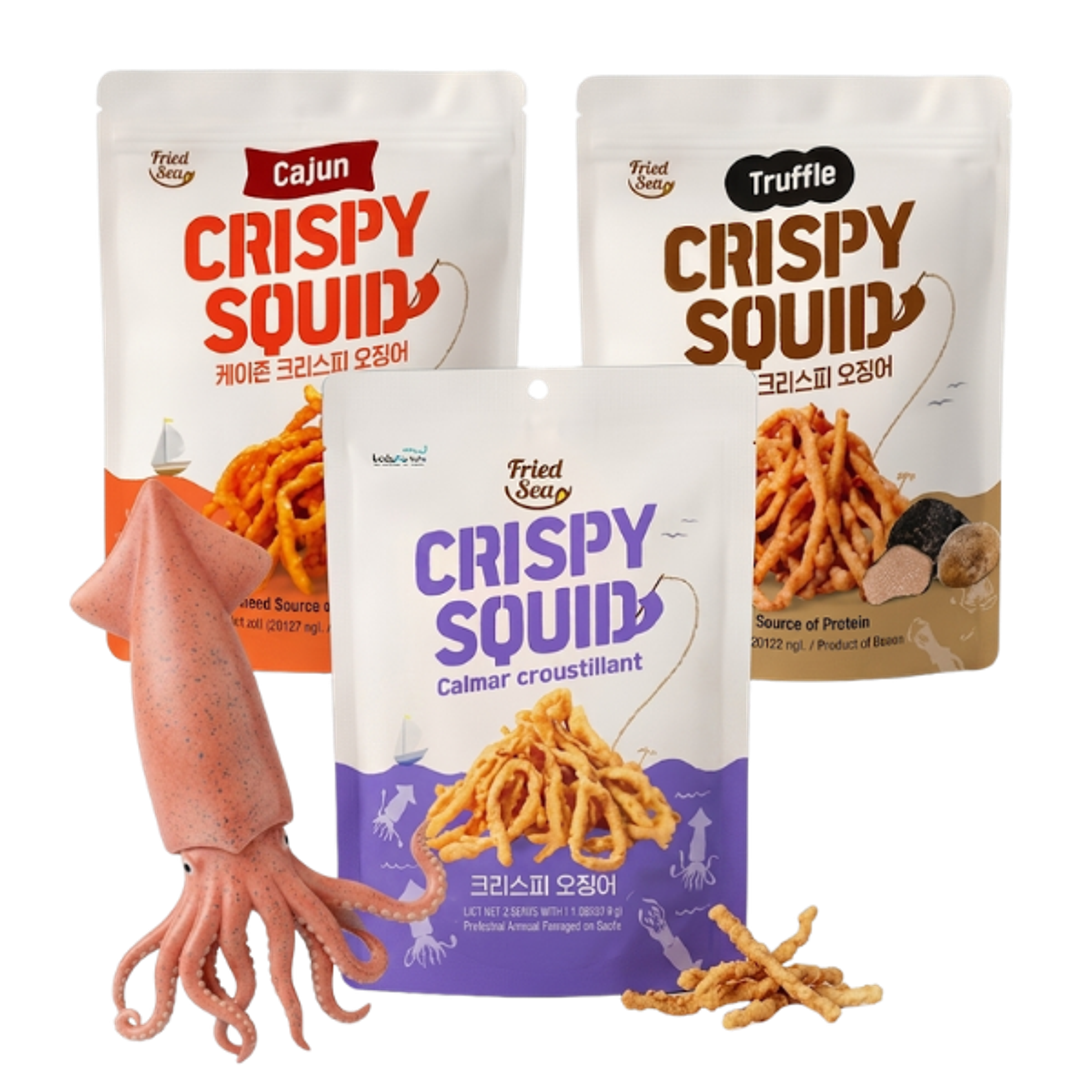 FRIED SEA's Crispy Squid Trial Pack