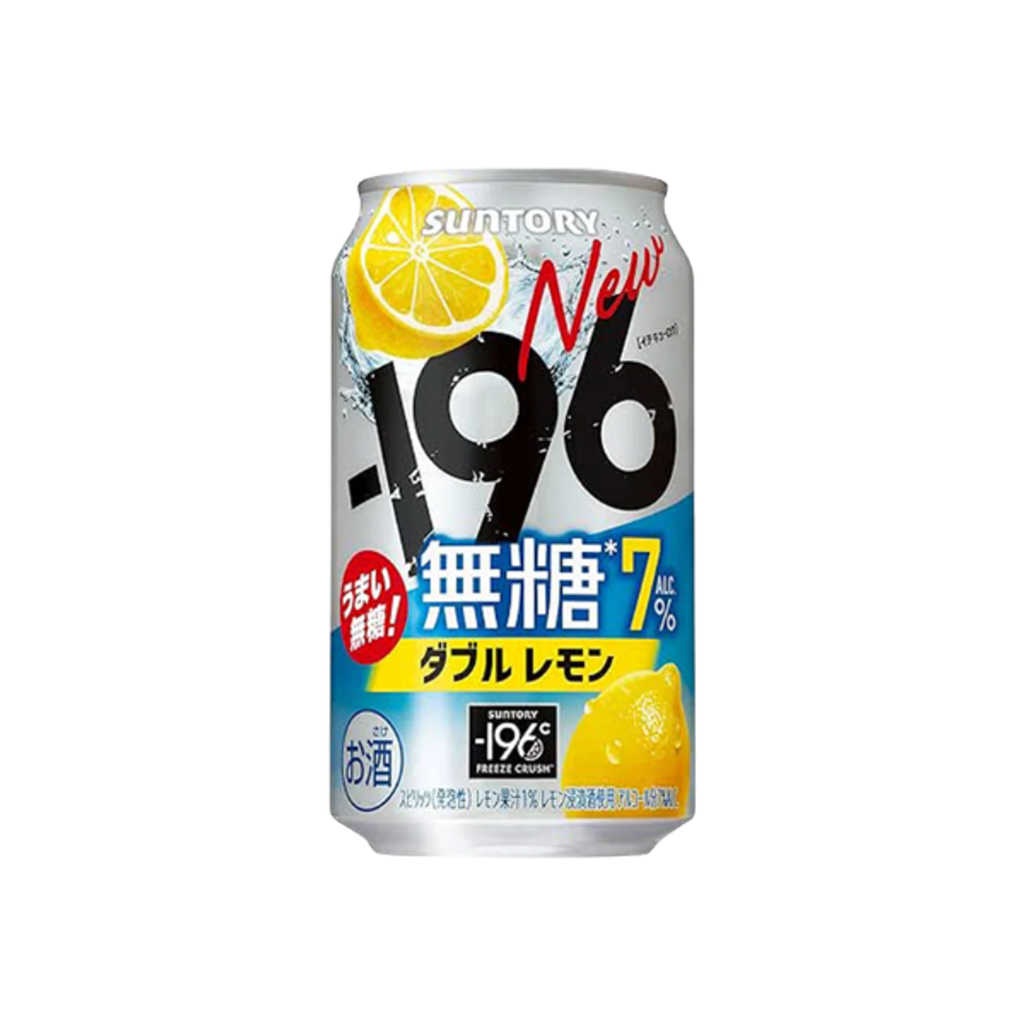 momogo - SUNTORY -196 Strong Zero Double Lemon 9% 350ml