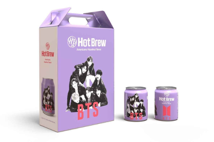 BTS Hot Brew Set - Americano-Haselnusskaffee