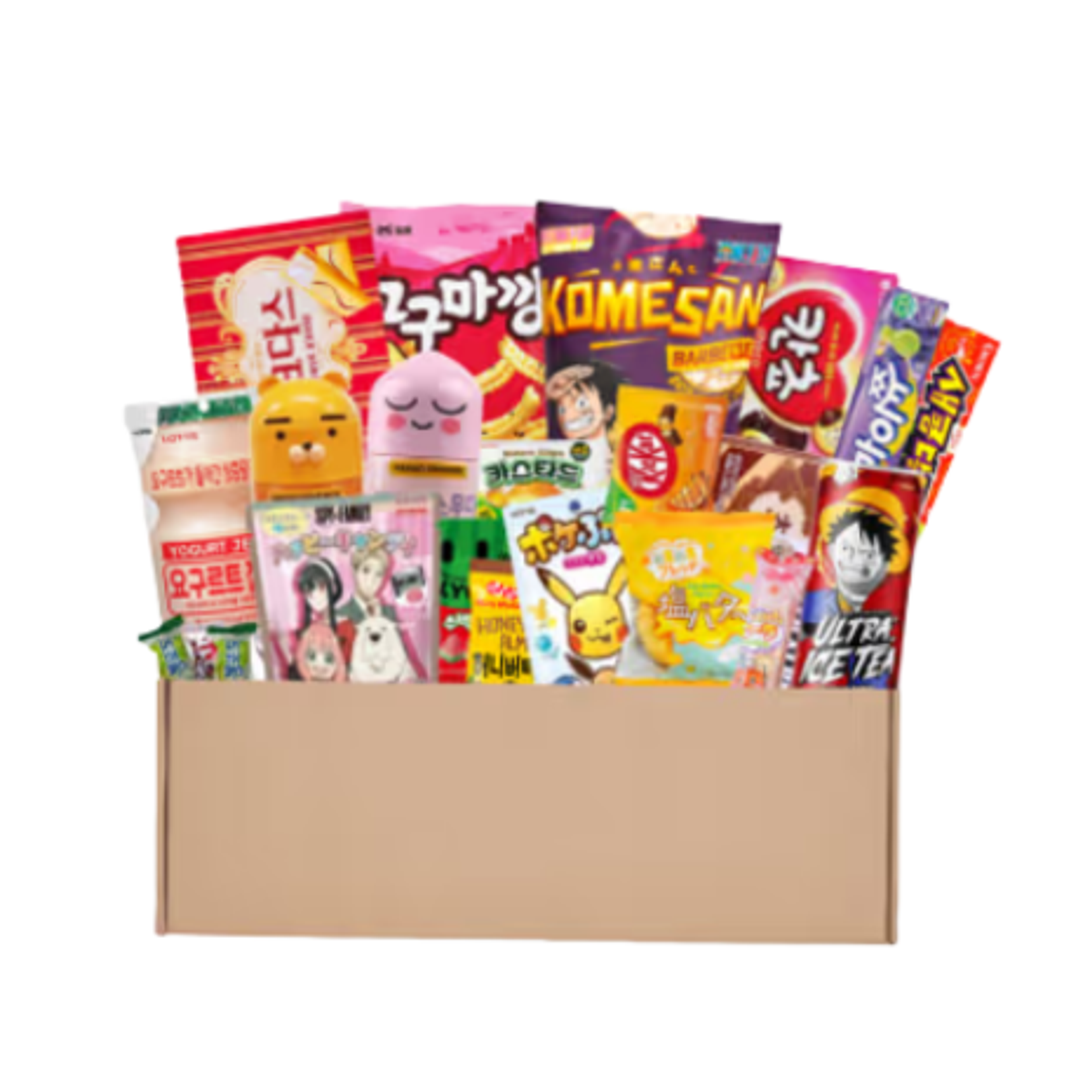 Erlebe den Geschmack Asiens mit den Asia Surprise Snack Boxen S, M und L.