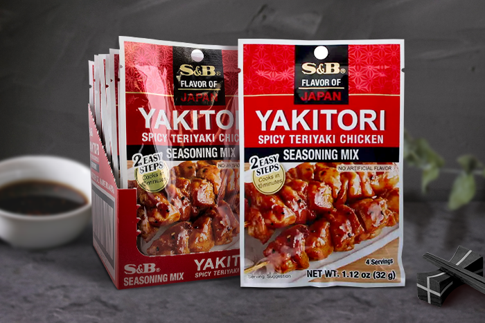 S&B Yakitori Spicy Teriyaki Chicken Spice Mix 32g