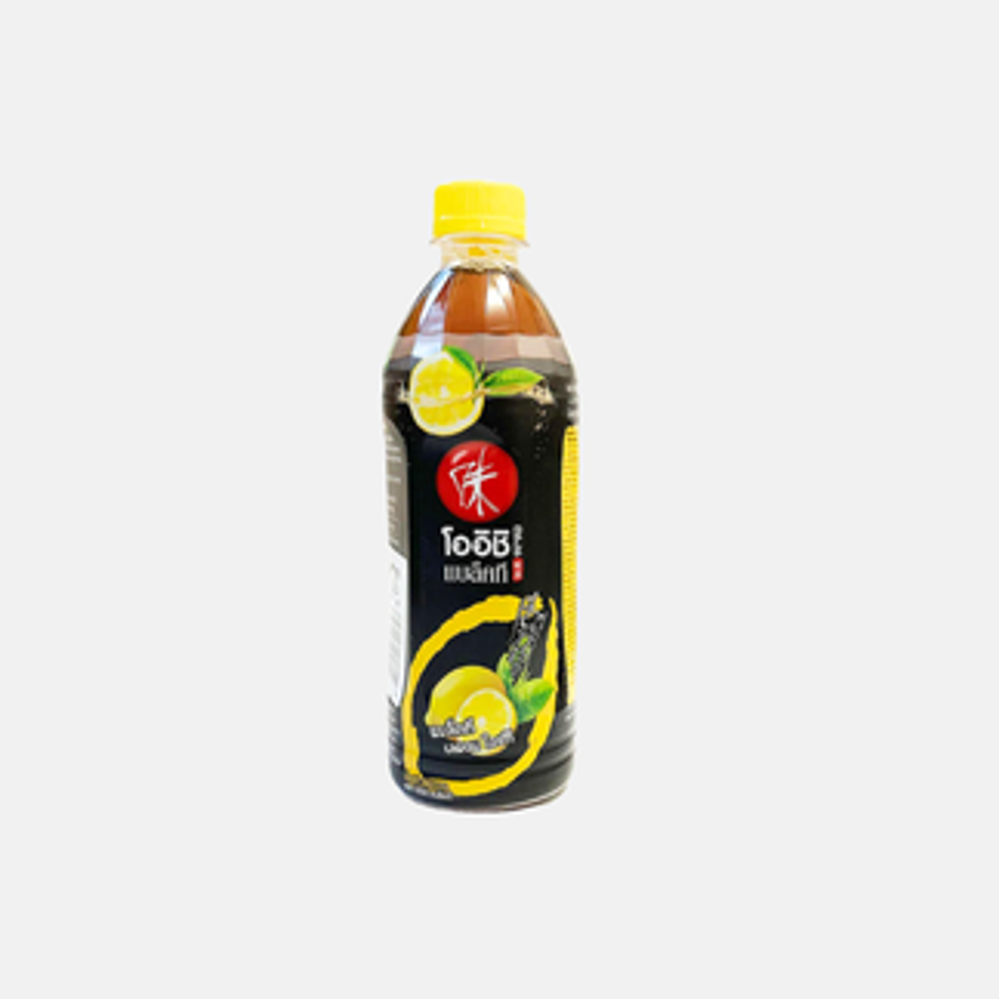 Oishi Black Tea with Lemon 0.5L - Refreshing Black Tea with a Citrus Twist