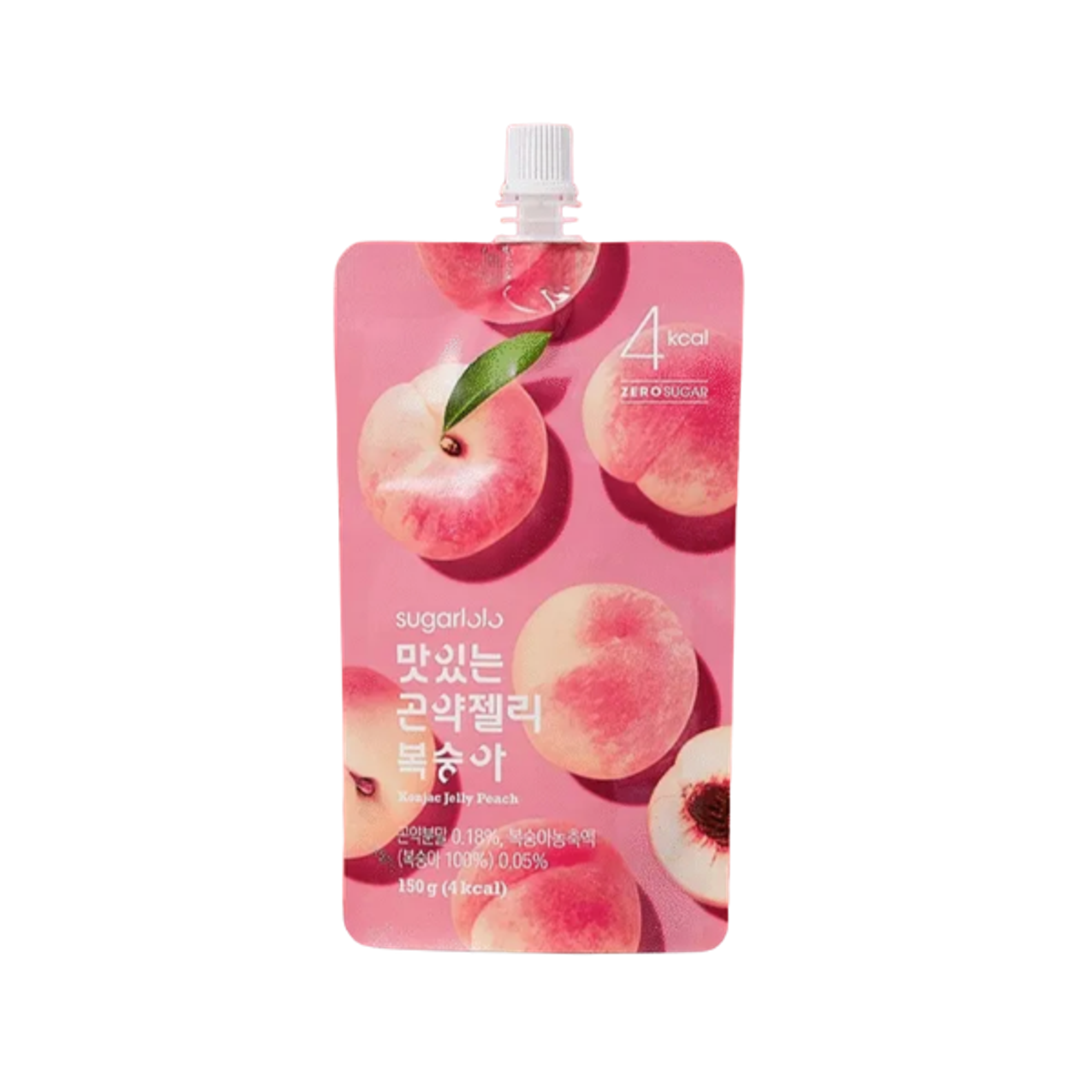 Intake Sugarlolo Konjac Jelly Peach 150g - Ideal für Diät 