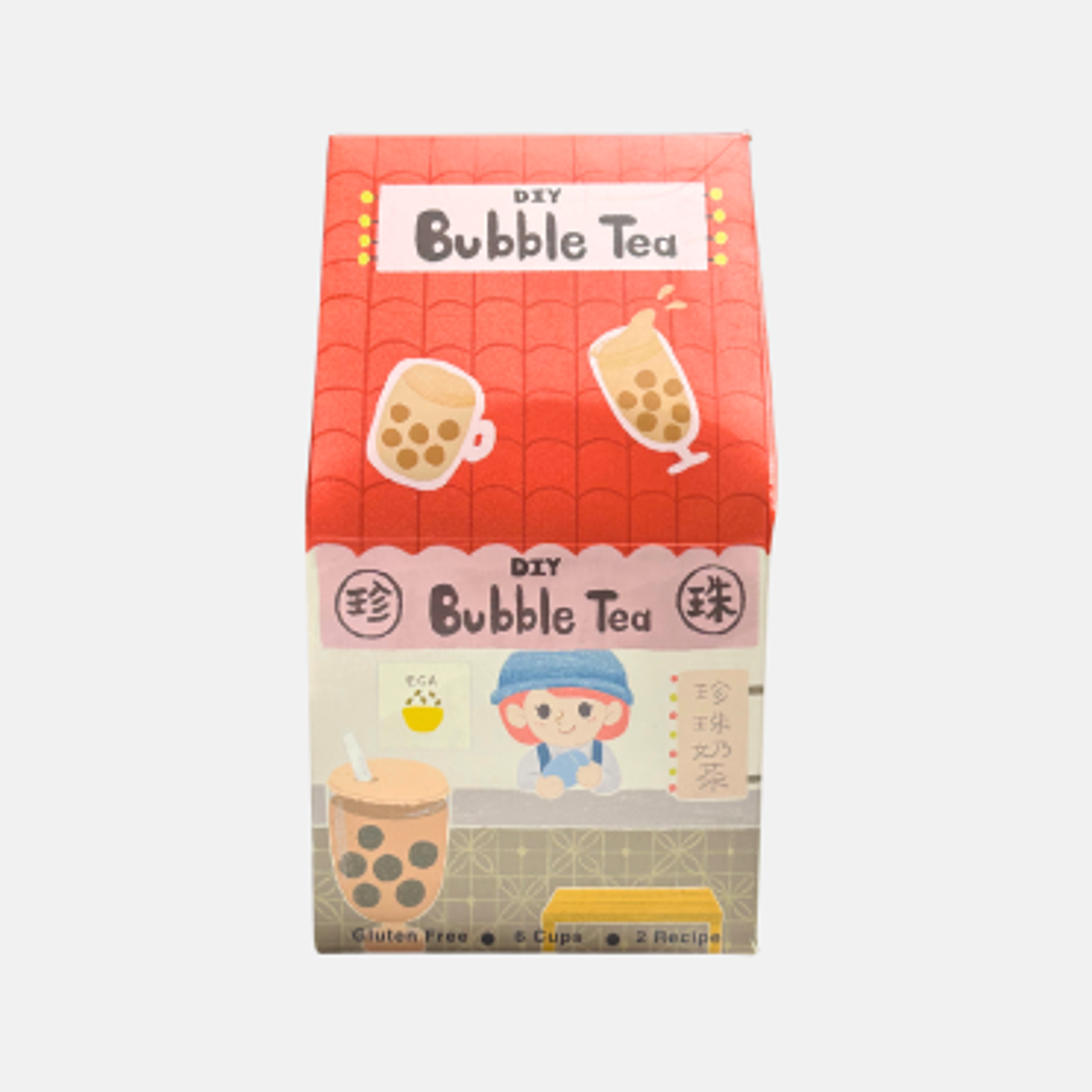 EasyCookAsia DIY Bubble Tea - Perfekt als Geschenk: Liebevoll gestaltet und praktisch verpackt.