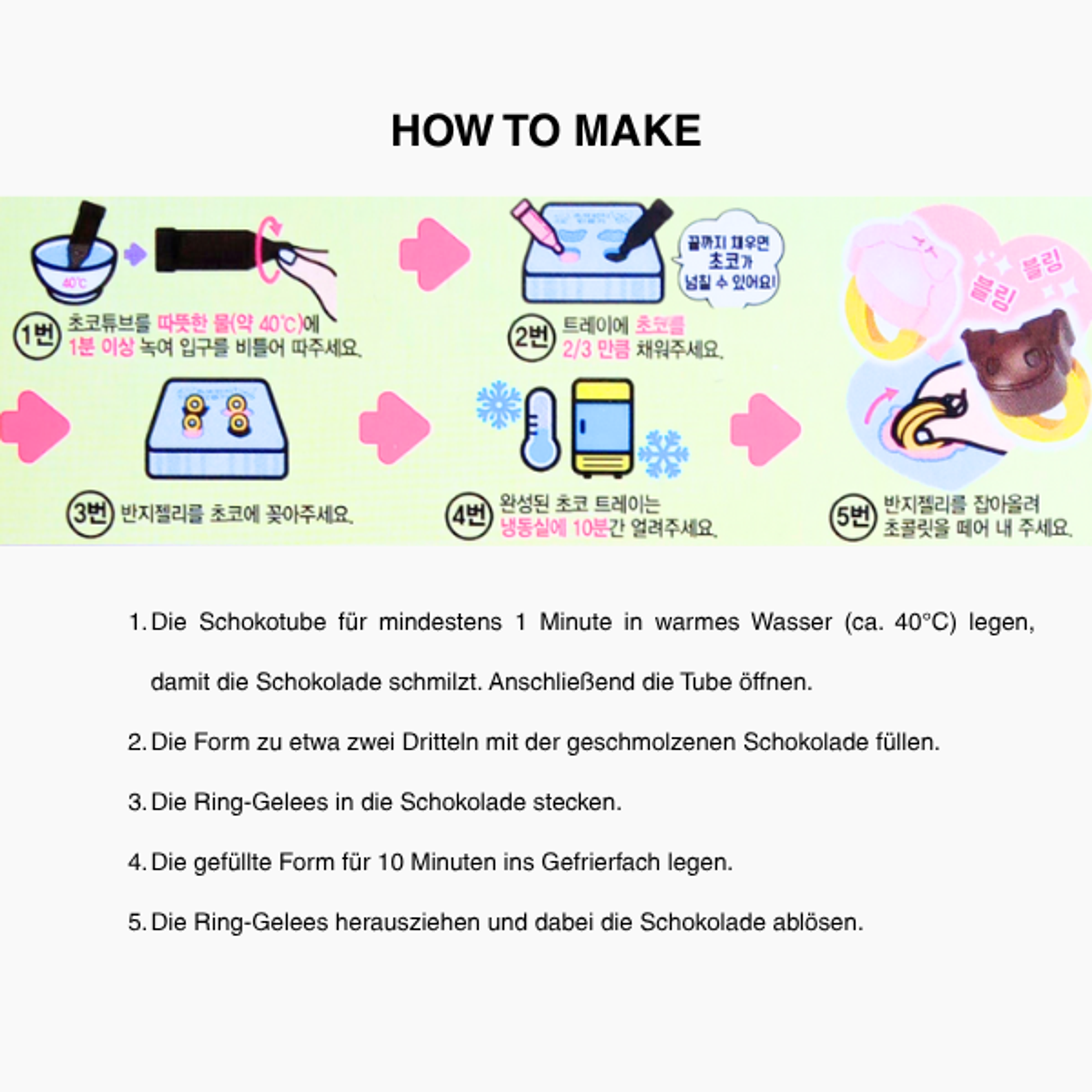 SOEJU Kuromi Chocolate Ring DIY Kit 31g – Creative Crafting Fun