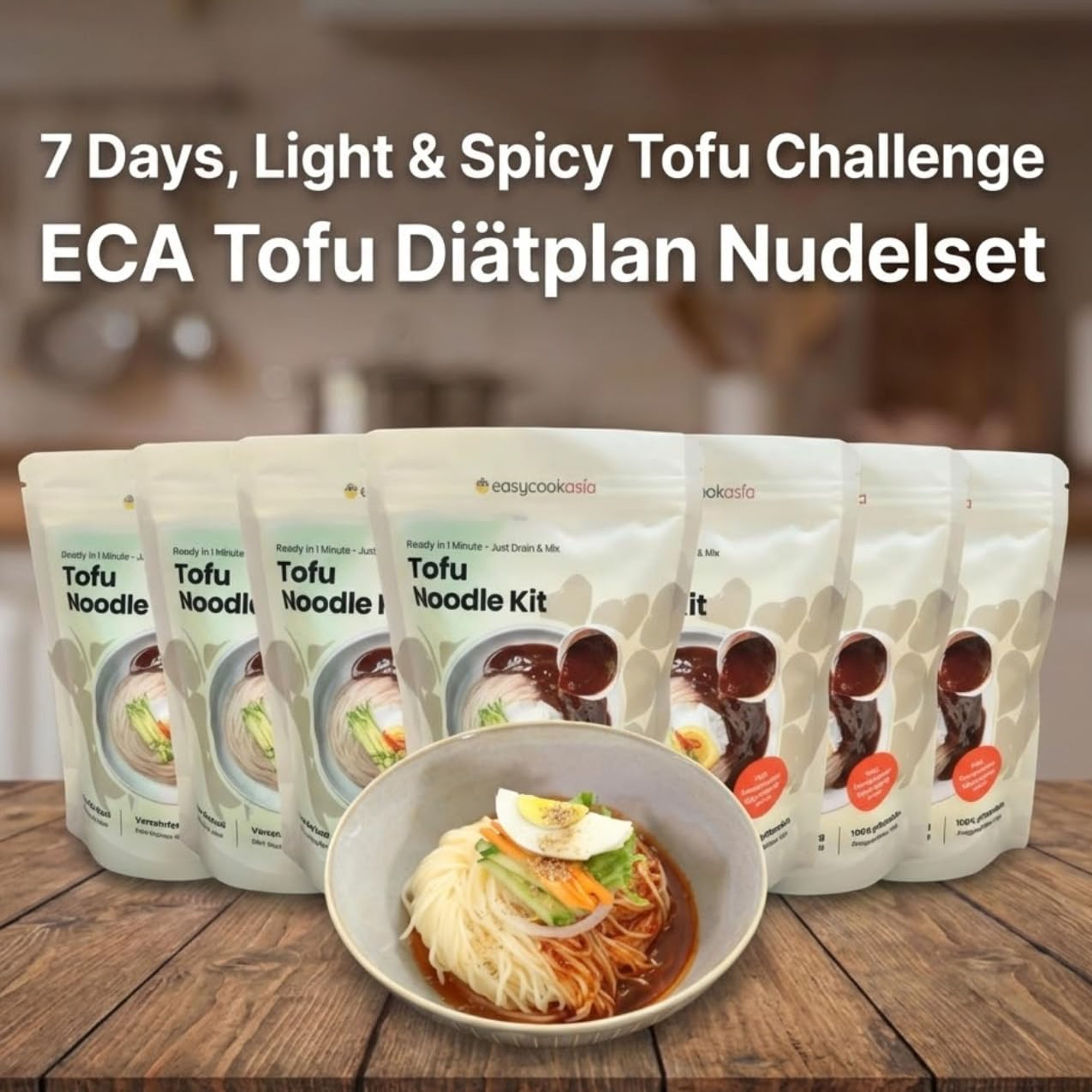 ECA Tofu Noodle with Spicy Sauce