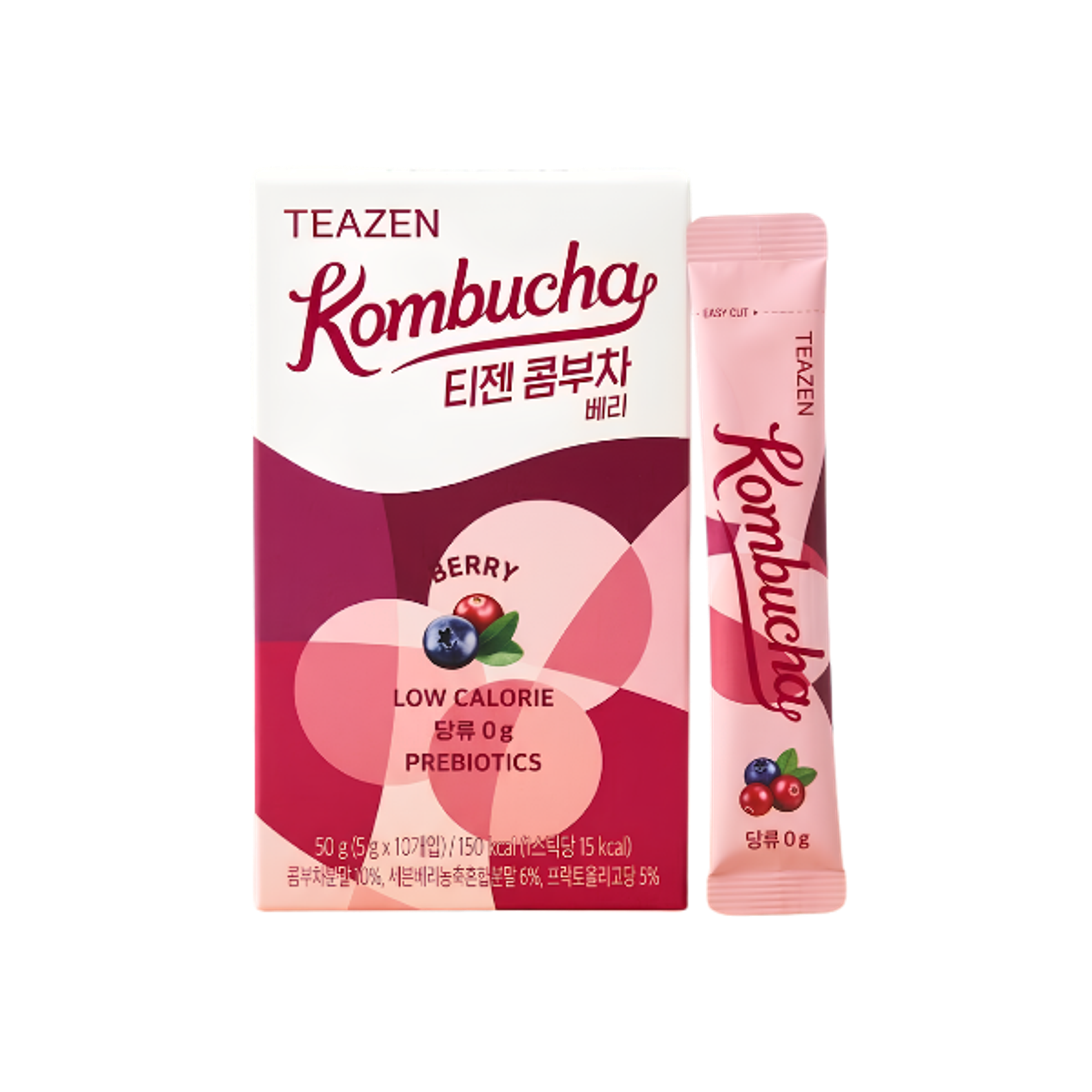 TEAZEN Kombucha Berry 50g | 15 kcal & Fruchtig