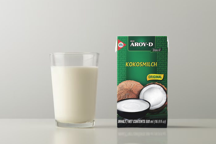  AROY-D Kokosmilch original 250ml - Cremig und mild